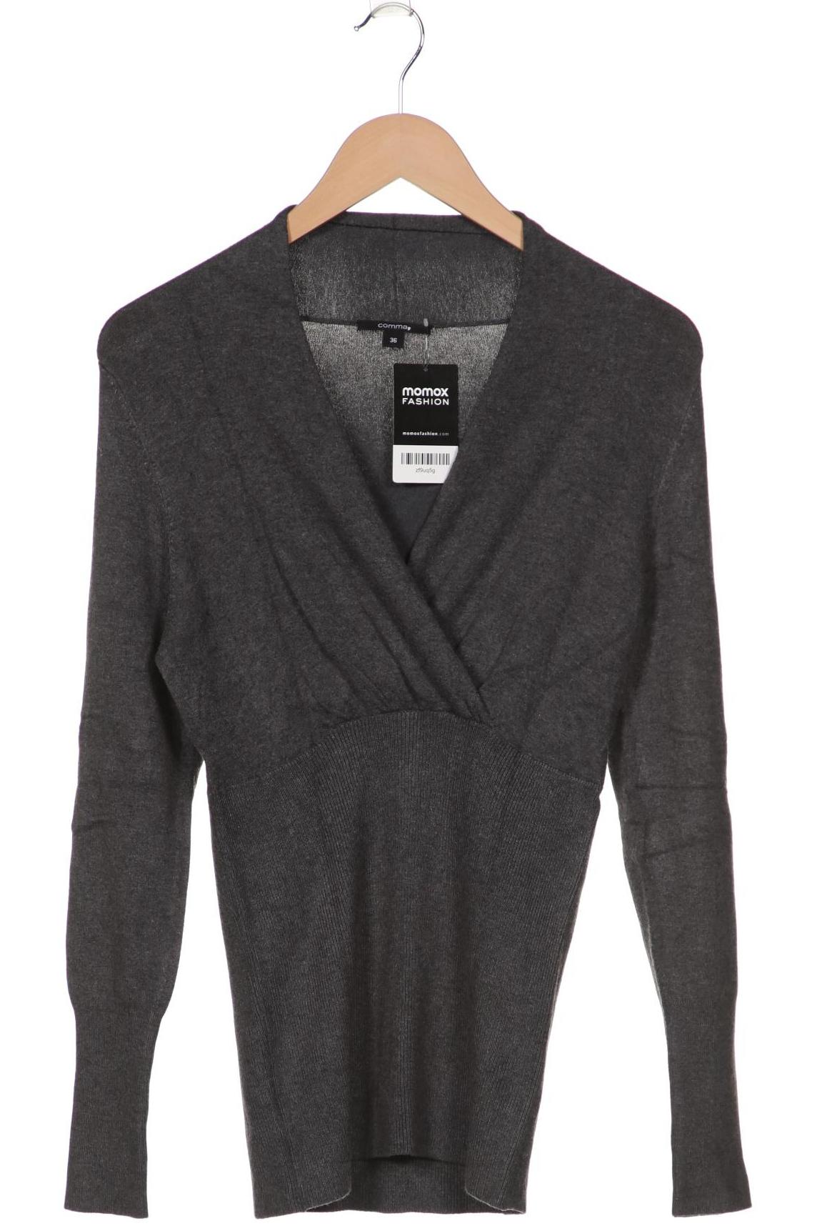 

Comma Damen Pullover, grau