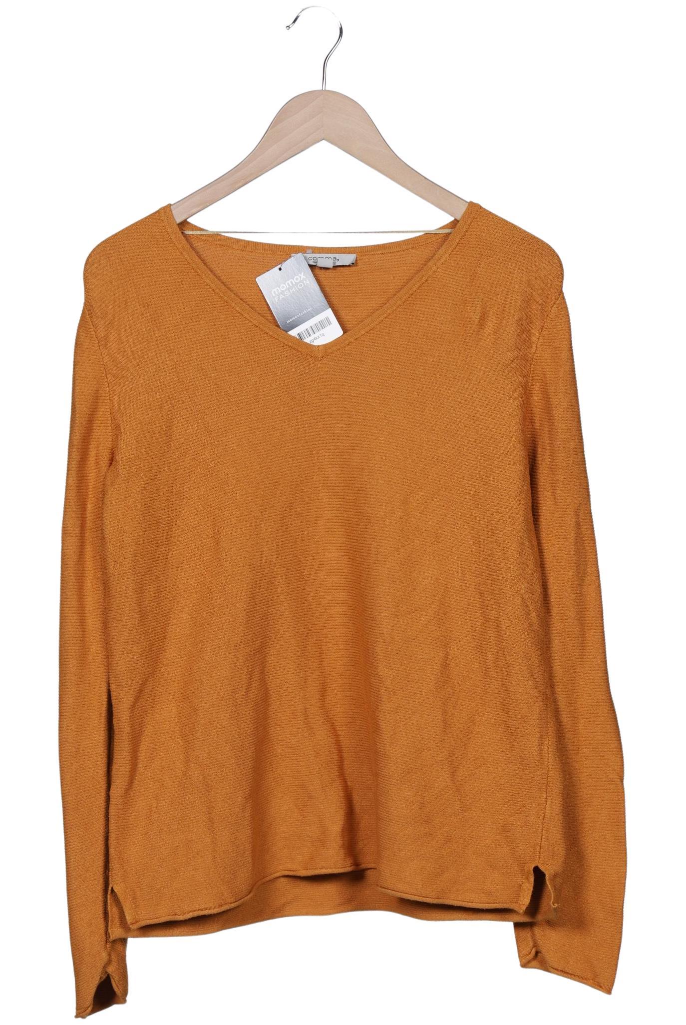 

Comma Damen Pullover, orange, Gr. 38