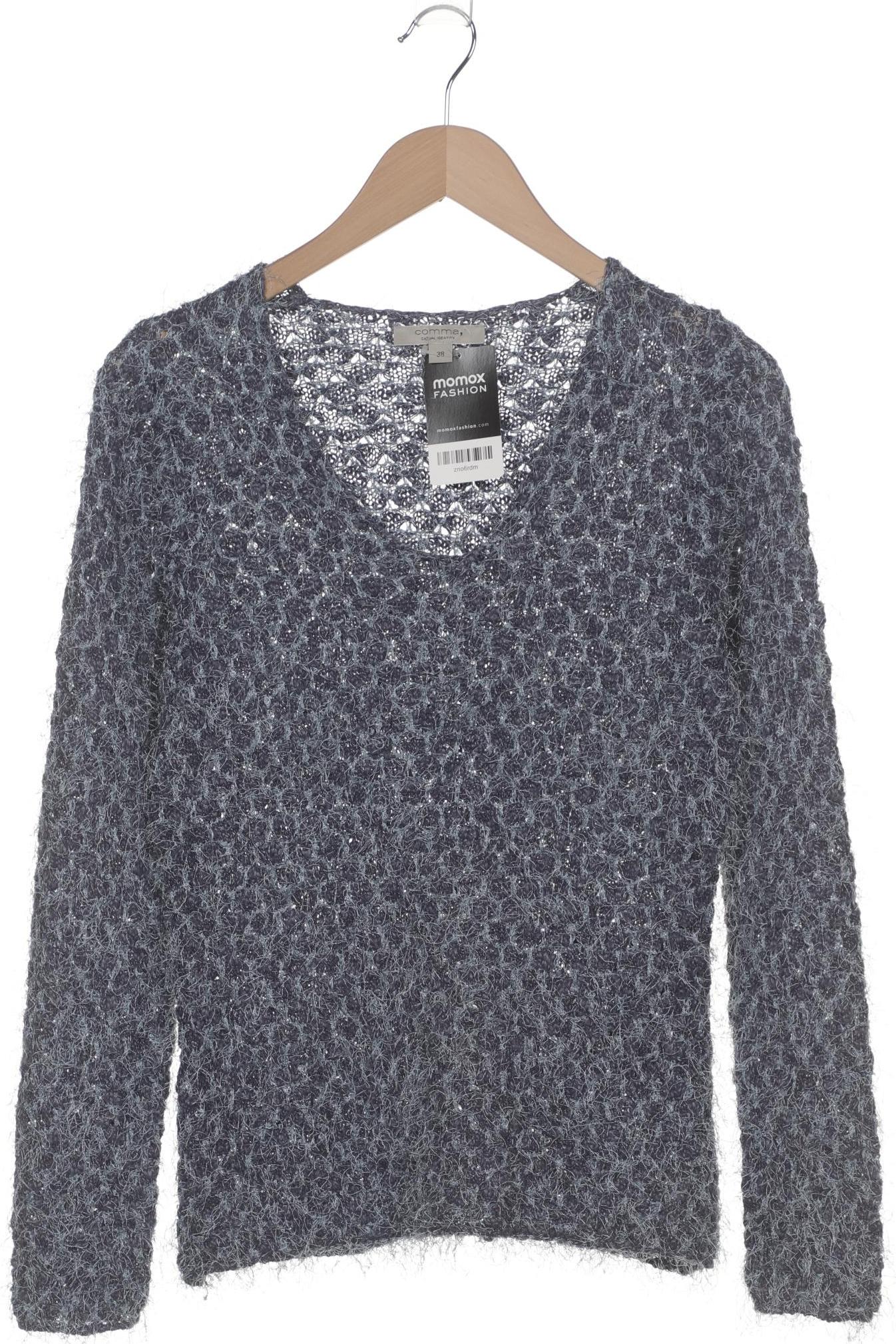 

Comma Damen Pullover, blau, Gr. 38