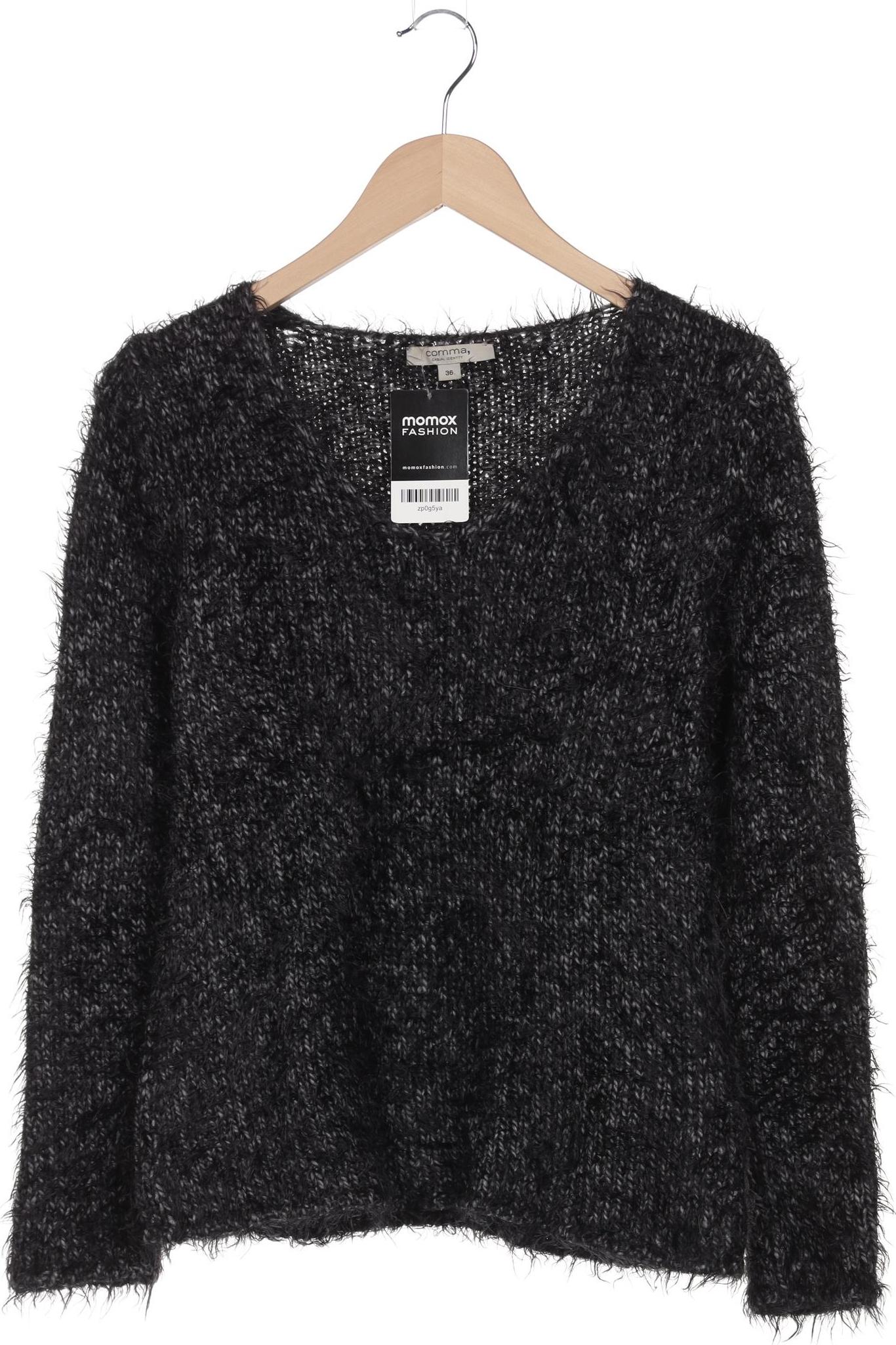 

Comma Damen Pullover, schwarz, Gr. 36