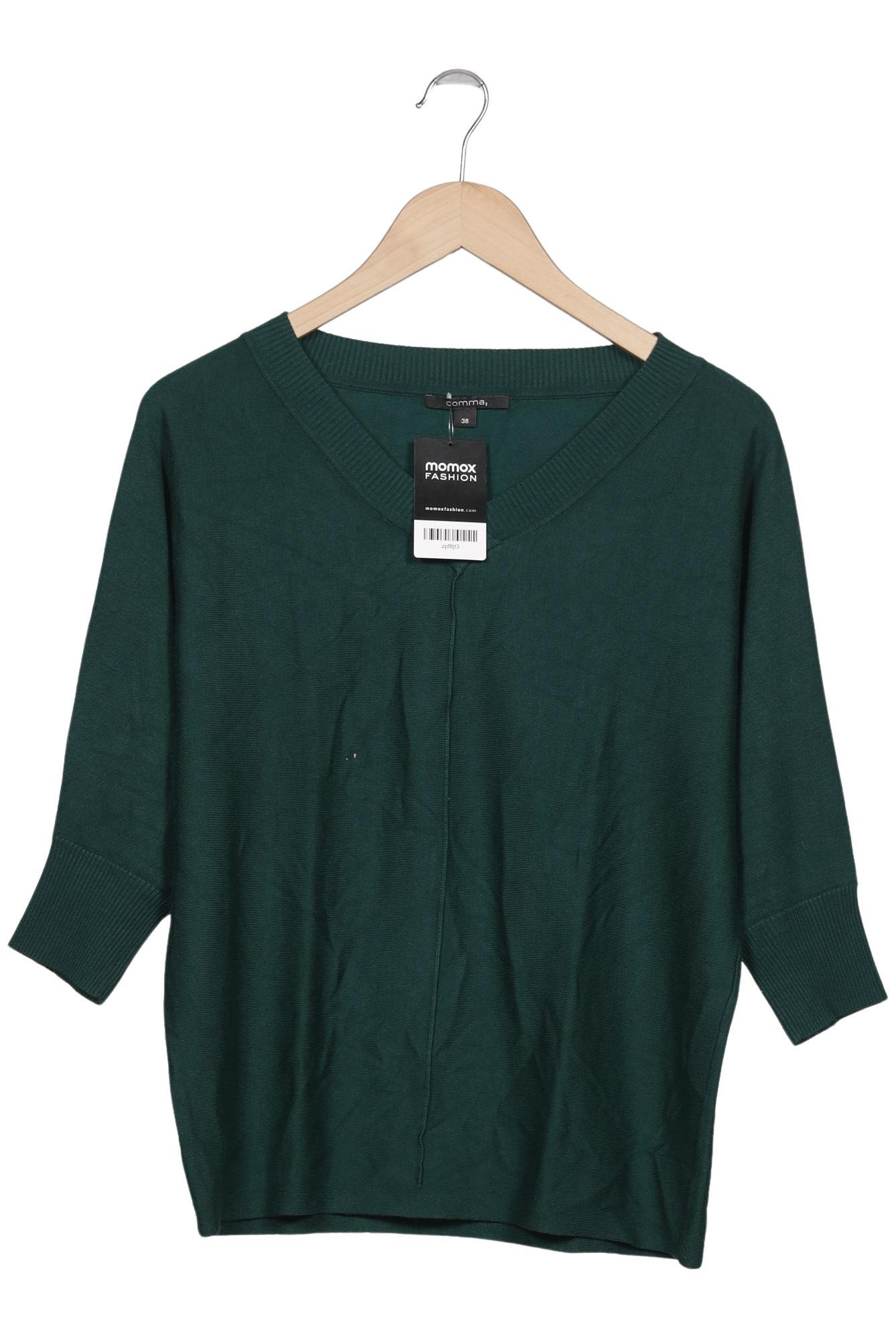 

Comma Damen Pullover, grün, Gr. 38
