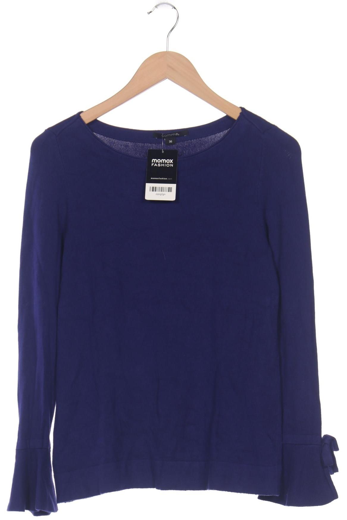 

Comma Damen Pullover, marineblau, Gr. 36
