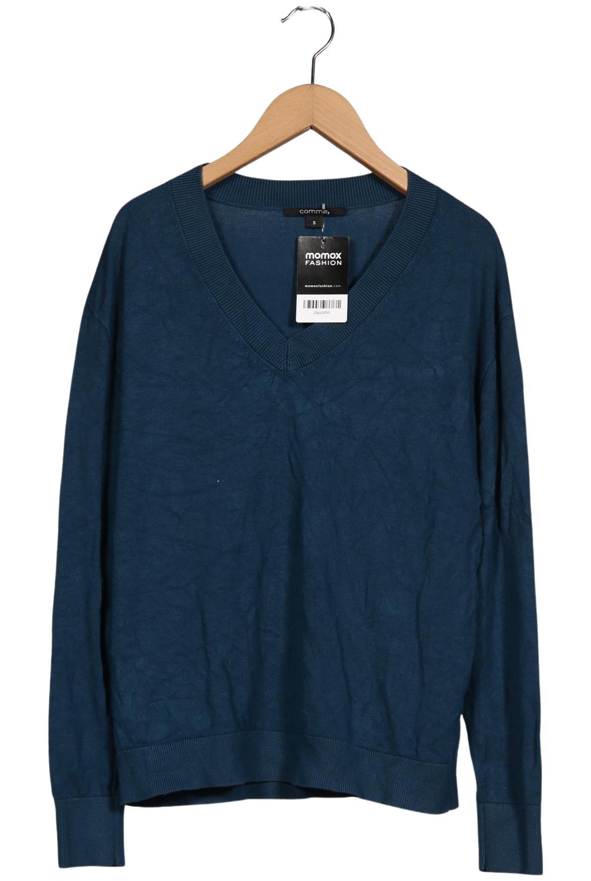 

Comma Damen Pullover, türkis, Gr. 36