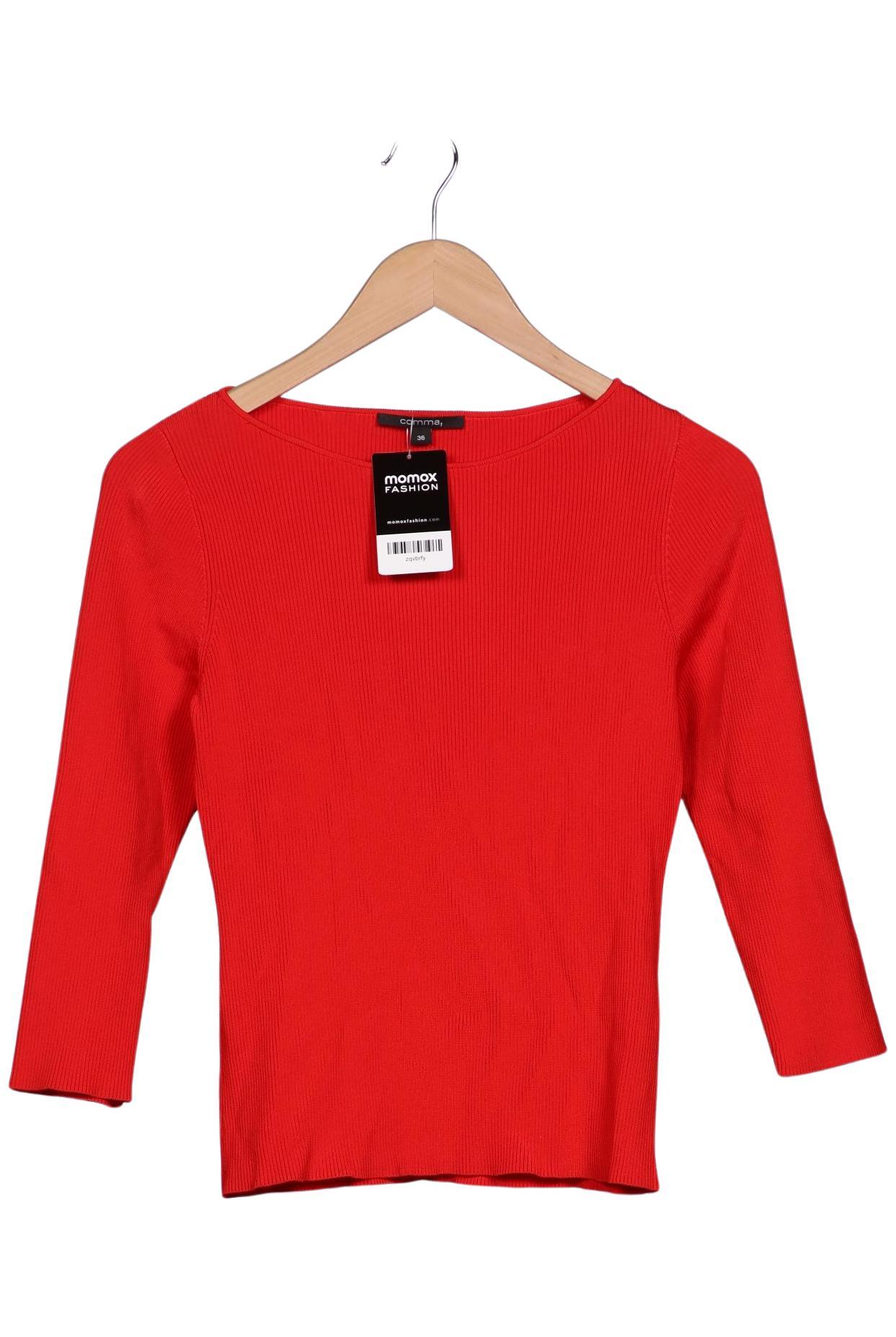 

Comma Damen Pullover, rot, Gr. 36