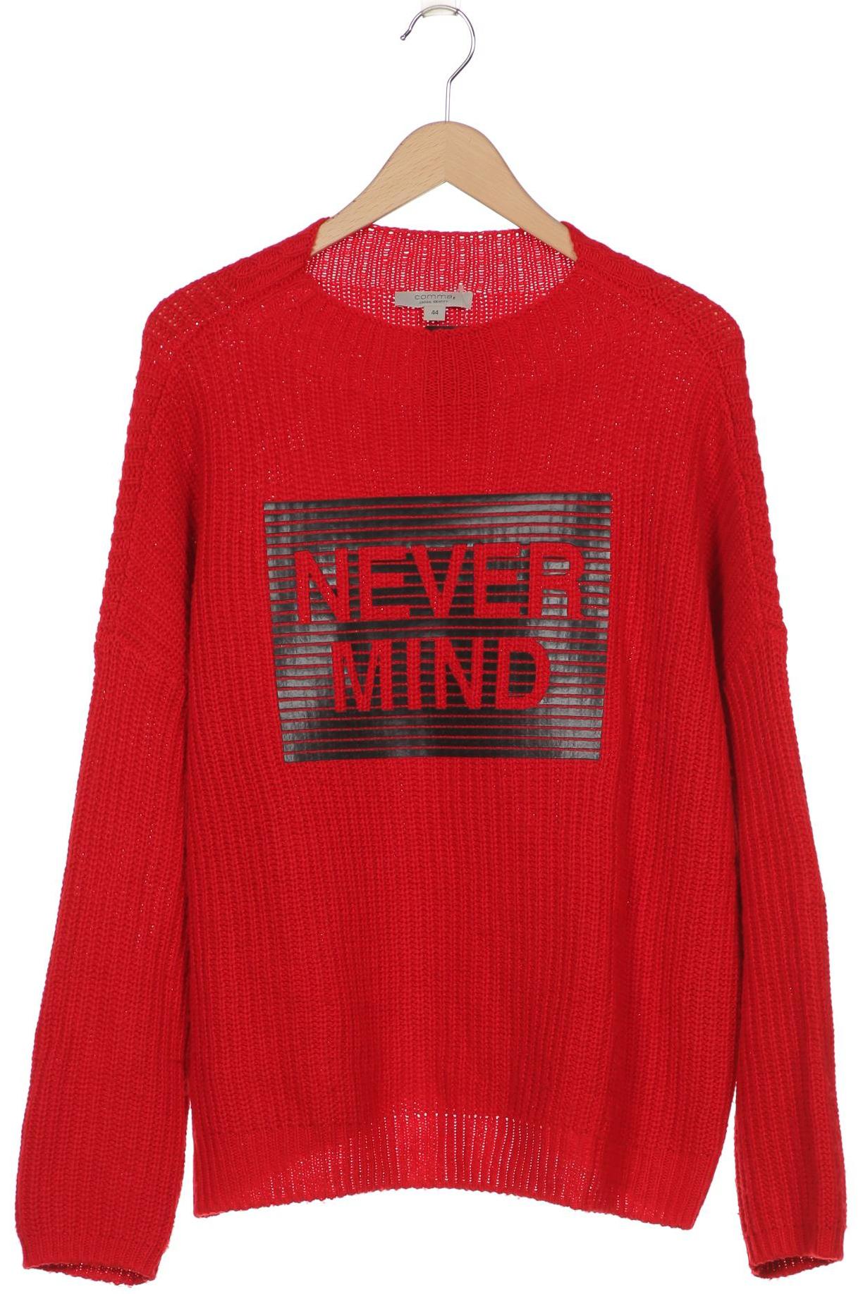 

Comma Damen Pullover, rot, Gr. 44