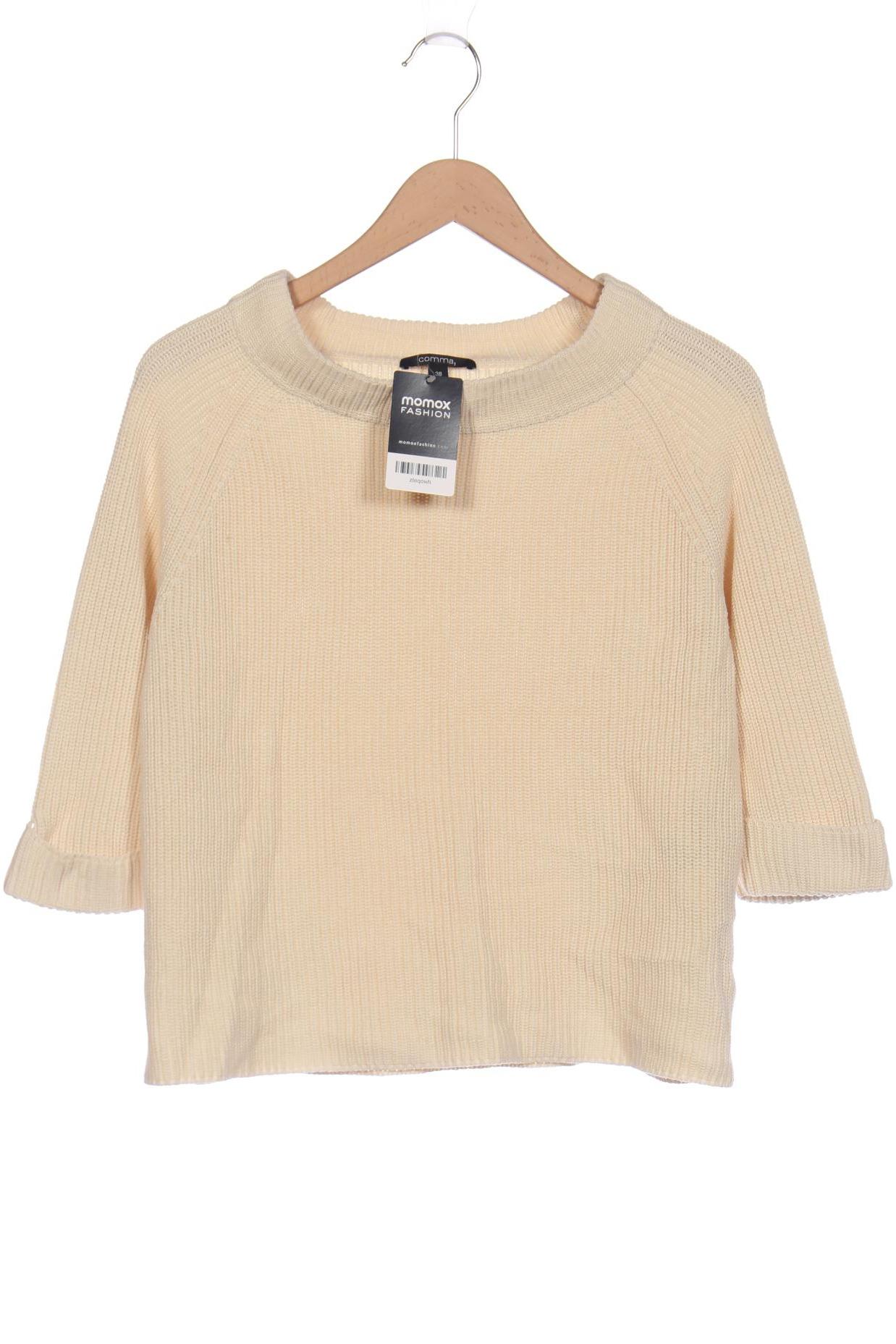 

Comma Damen Pullover, cremeweiß