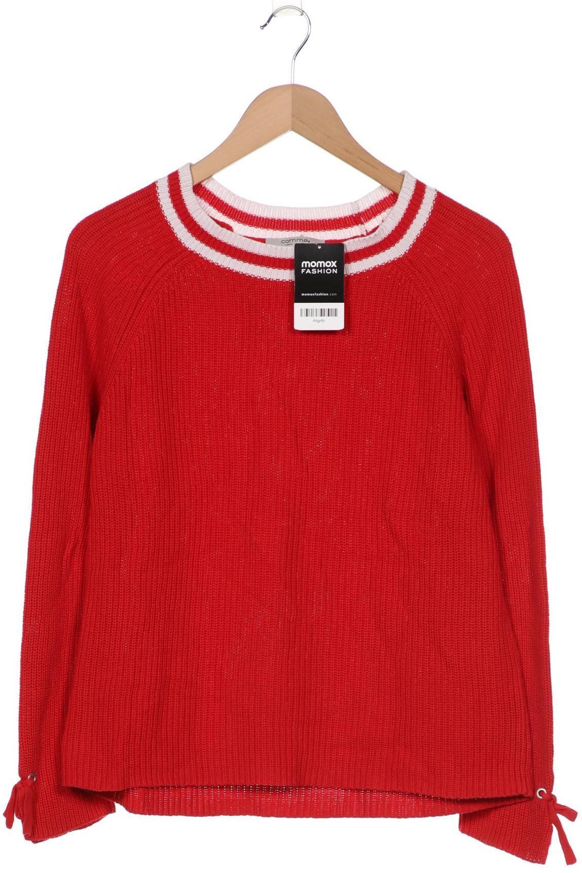 

Comma Damen Pullover, rot, Gr. 36