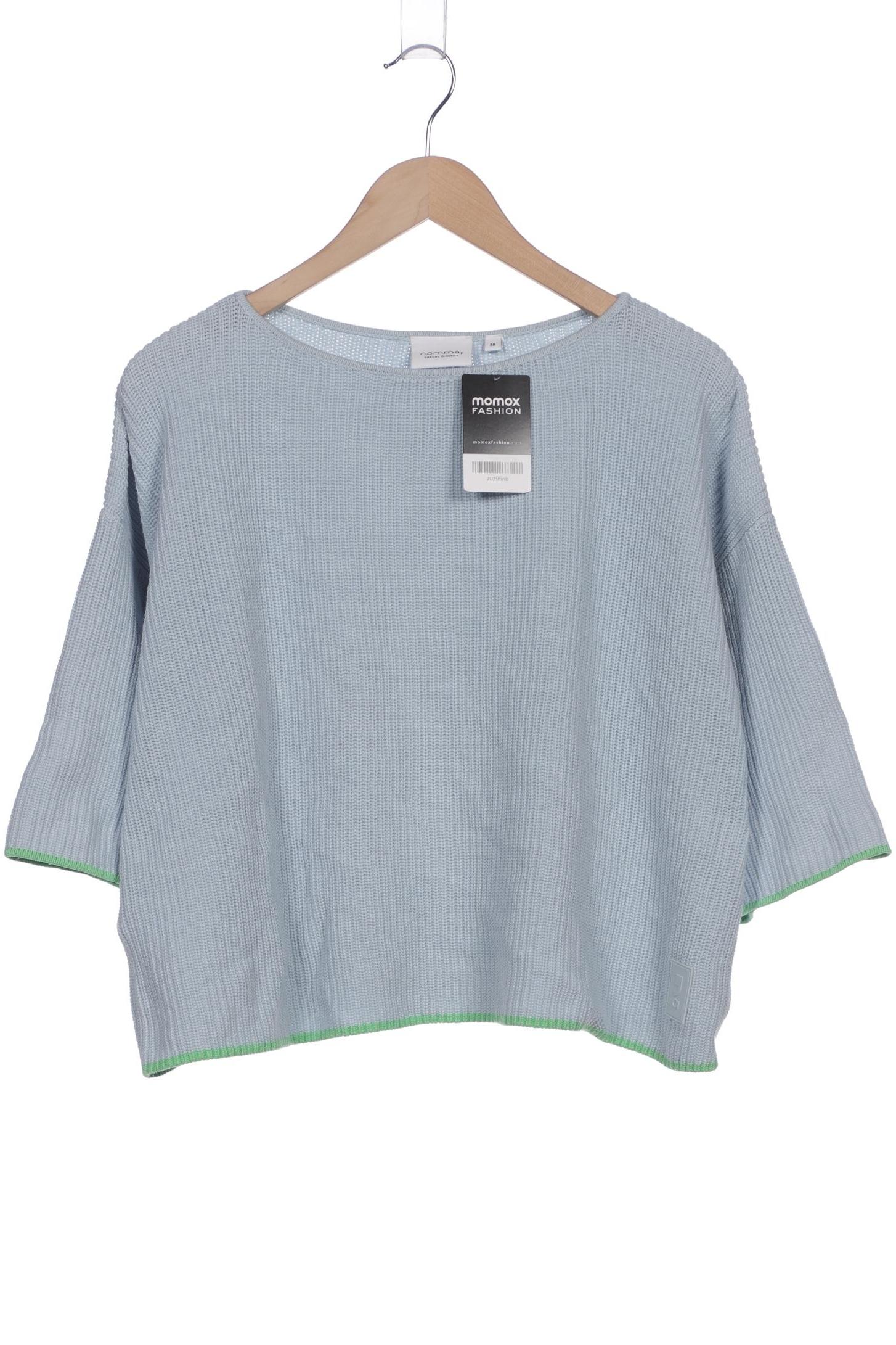

Comma Damen Pullover, hellblau, Gr. 38