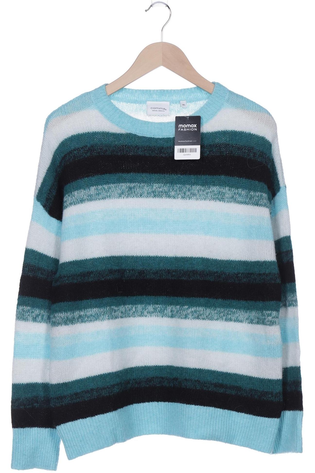 

Comma Damen Pullover, blau, Gr. 40