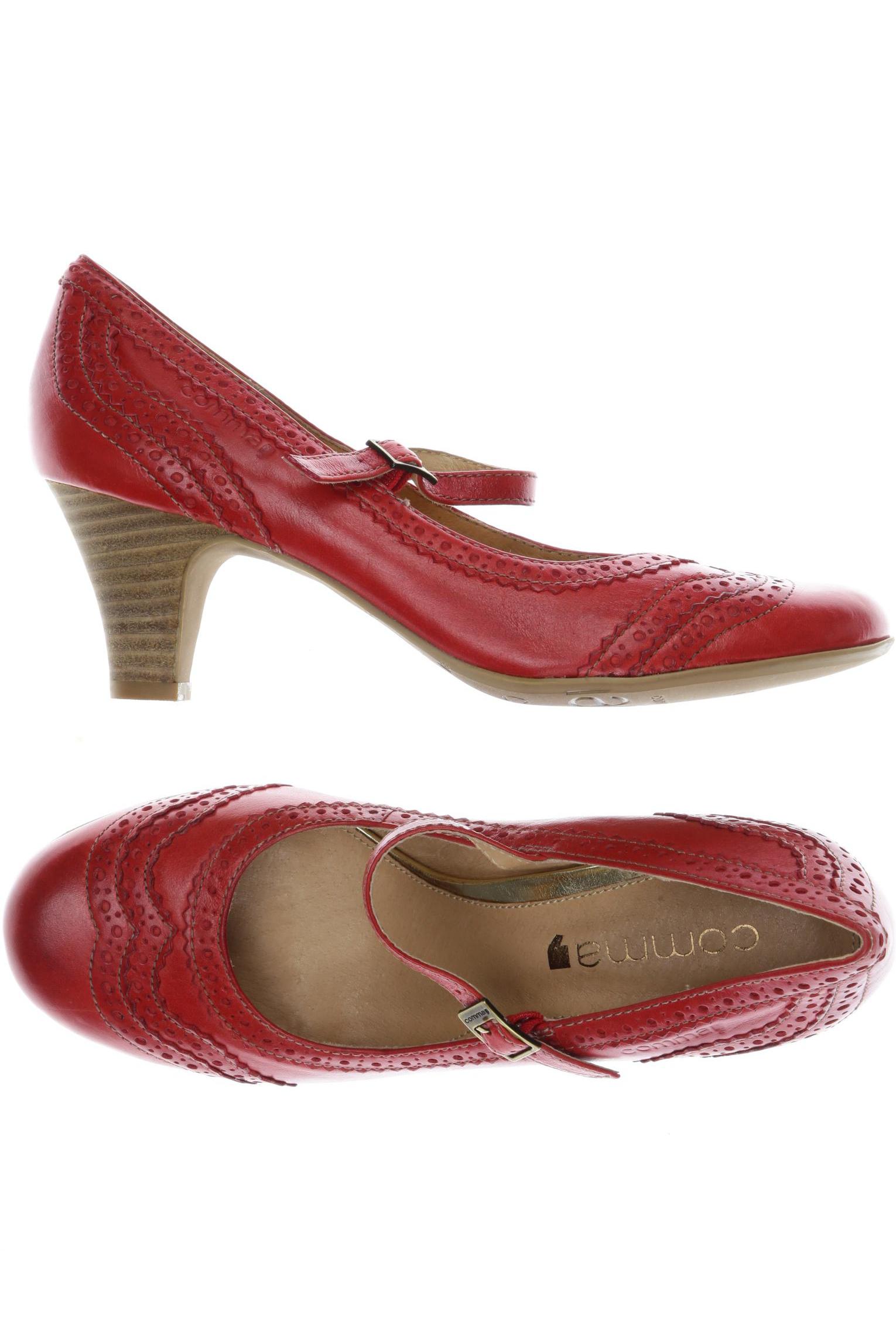 

Comma Damen Pumps, rot, Gr. 38