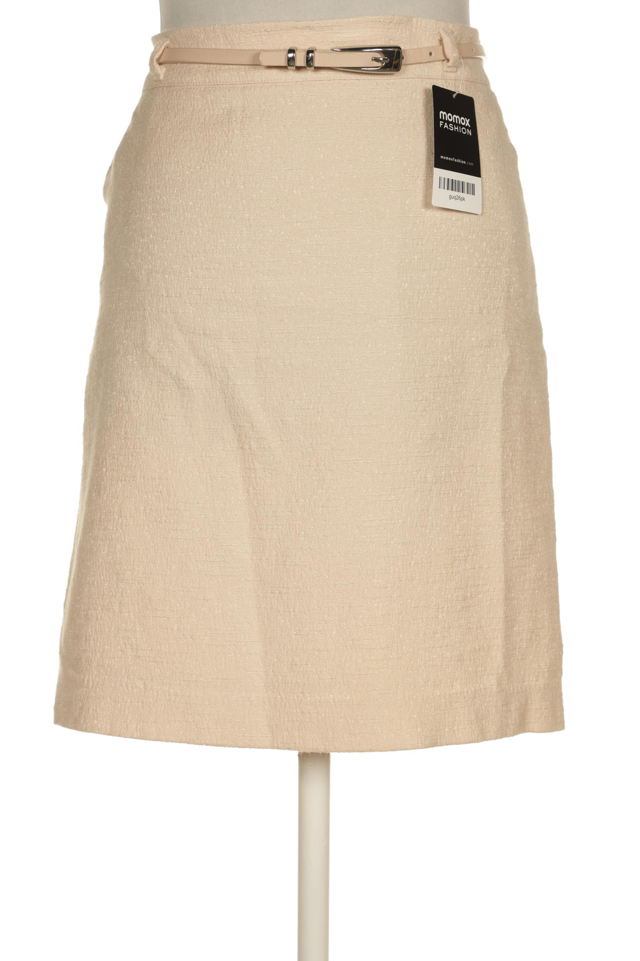 

Comma Damen Rock, beige, Gr. 40