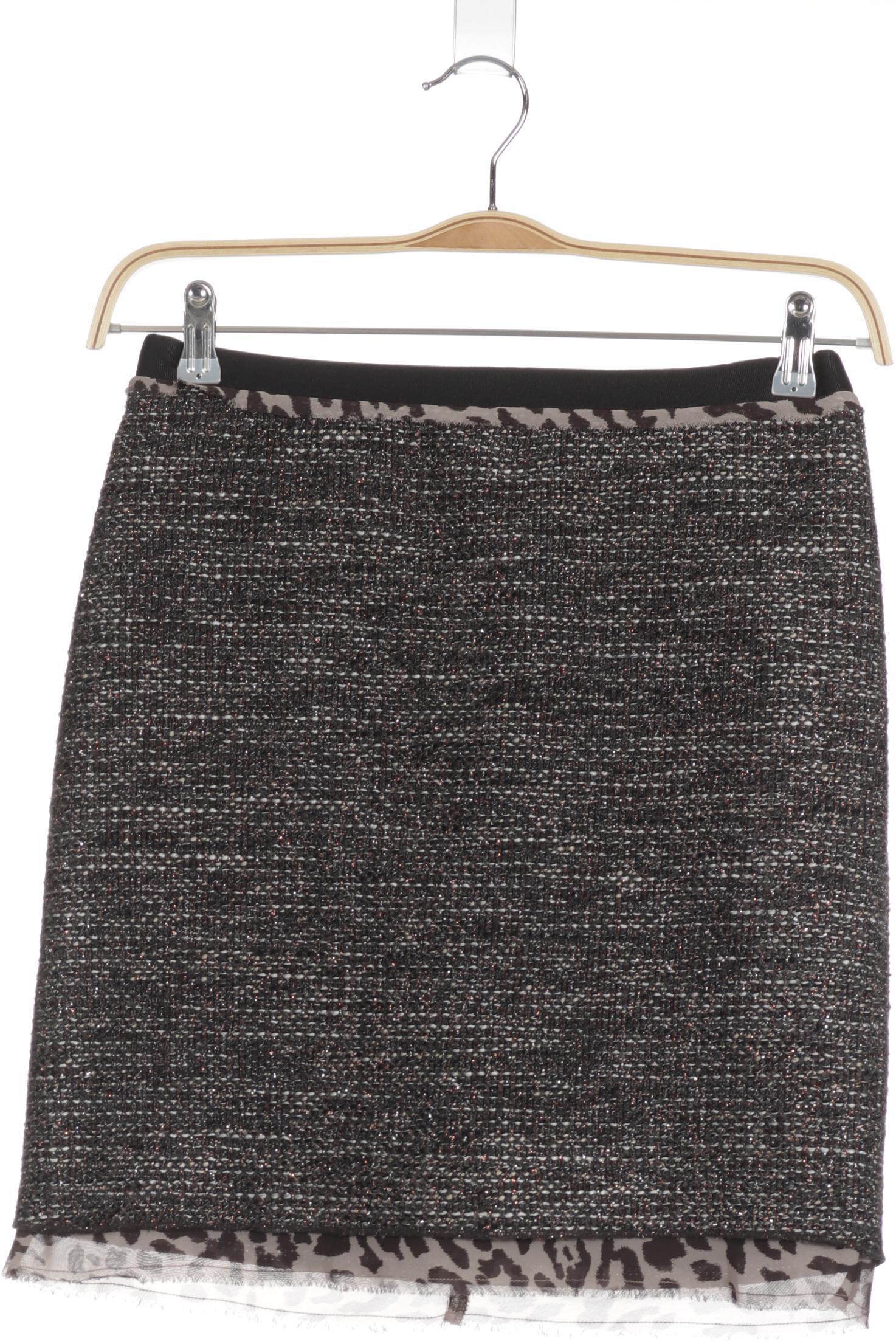 

Comma Damen Rock, grau, Gr. 34