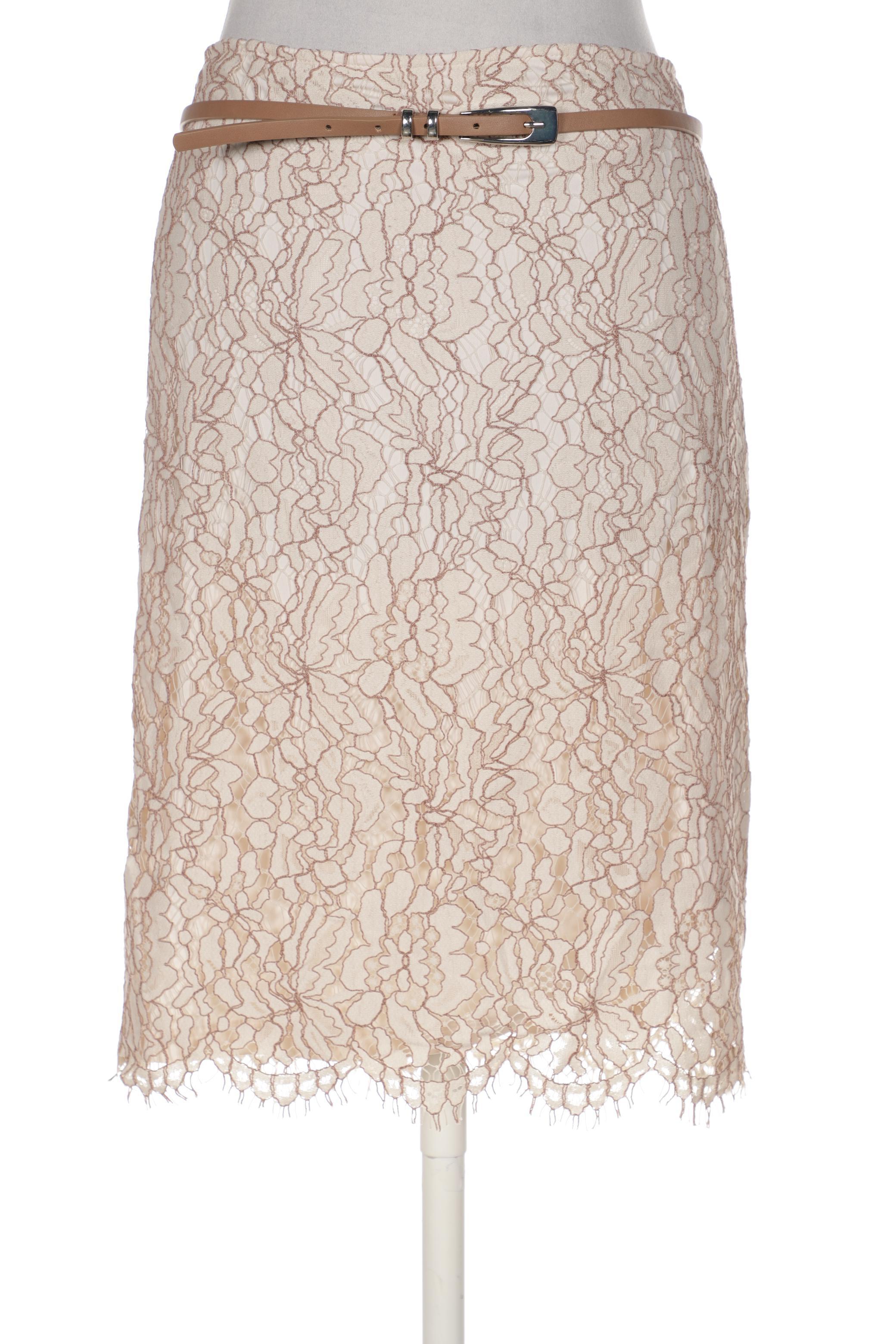 

Comma Damen Rock, beige, Gr. 40