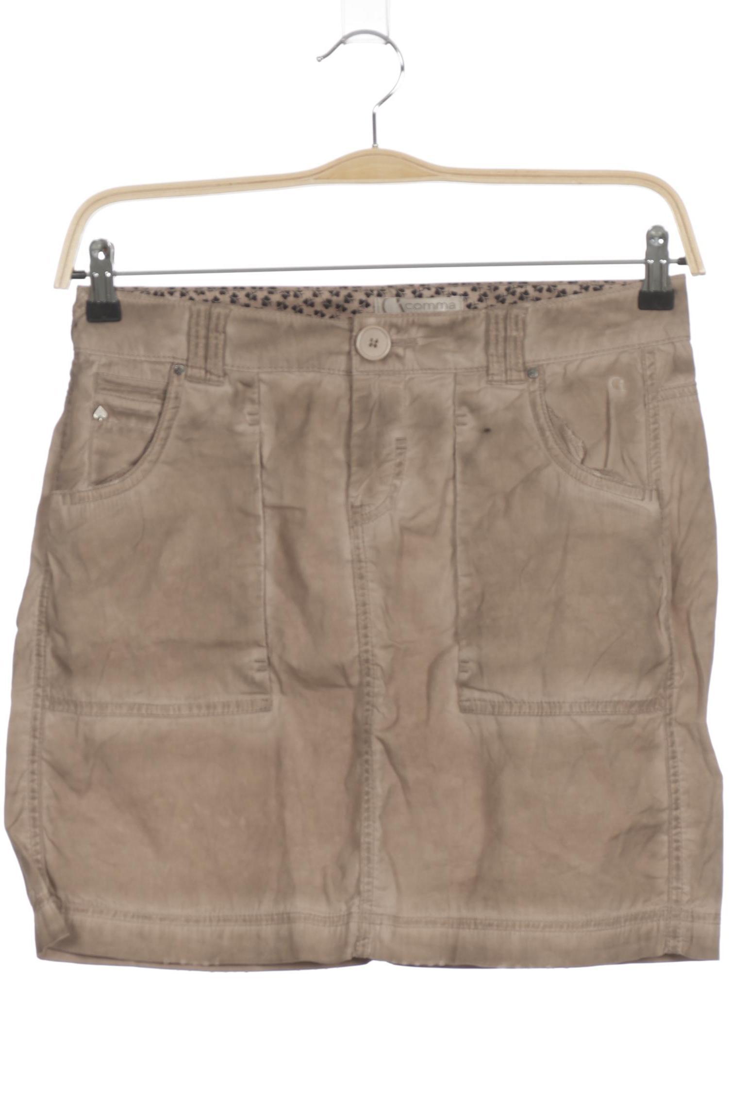 

Comma Damen Rock, braun, Gr. 34
