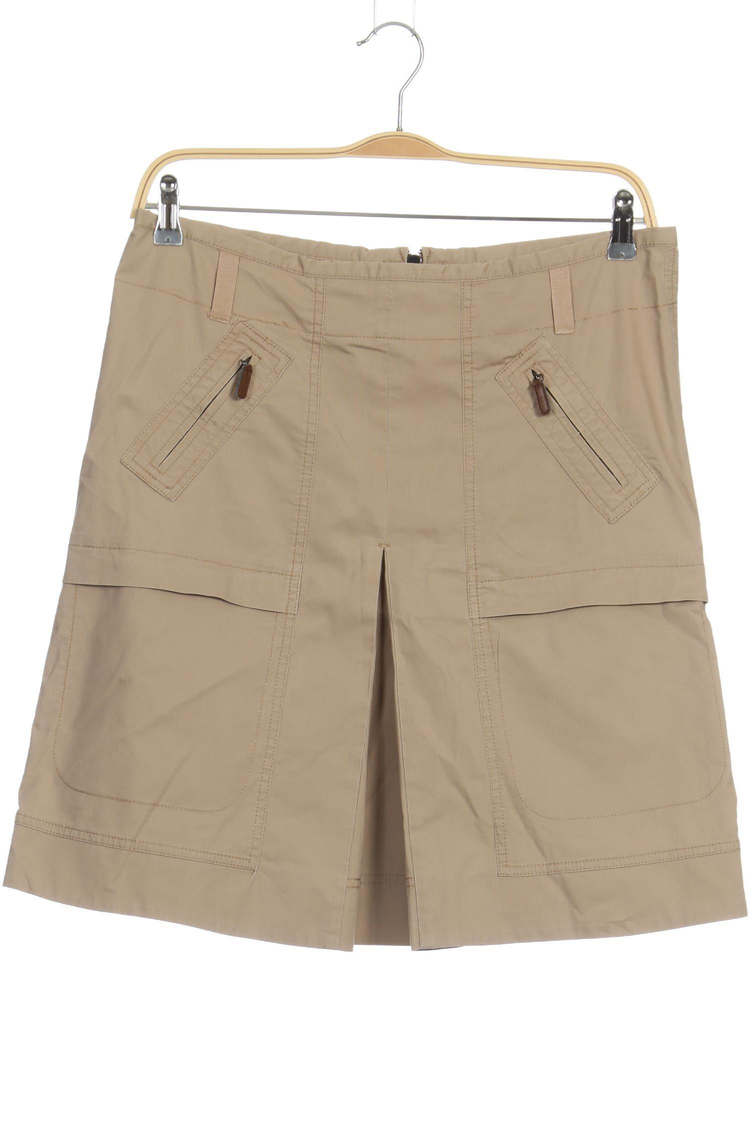 

Comma Damen Rock, beige, Gr. 42