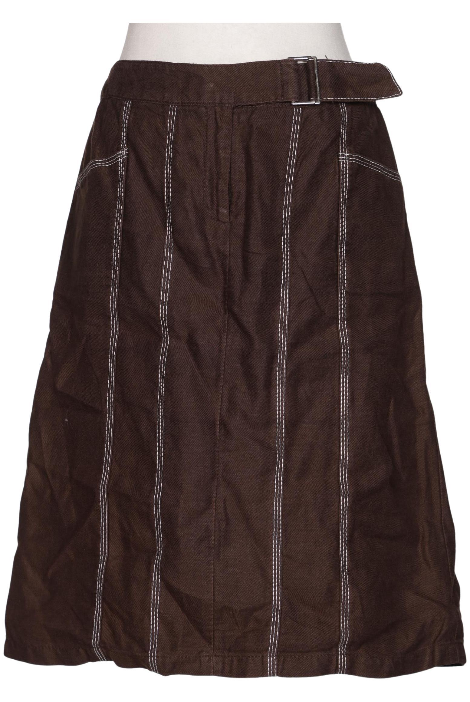 

Comma Damen Rock, braun, Gr. 34