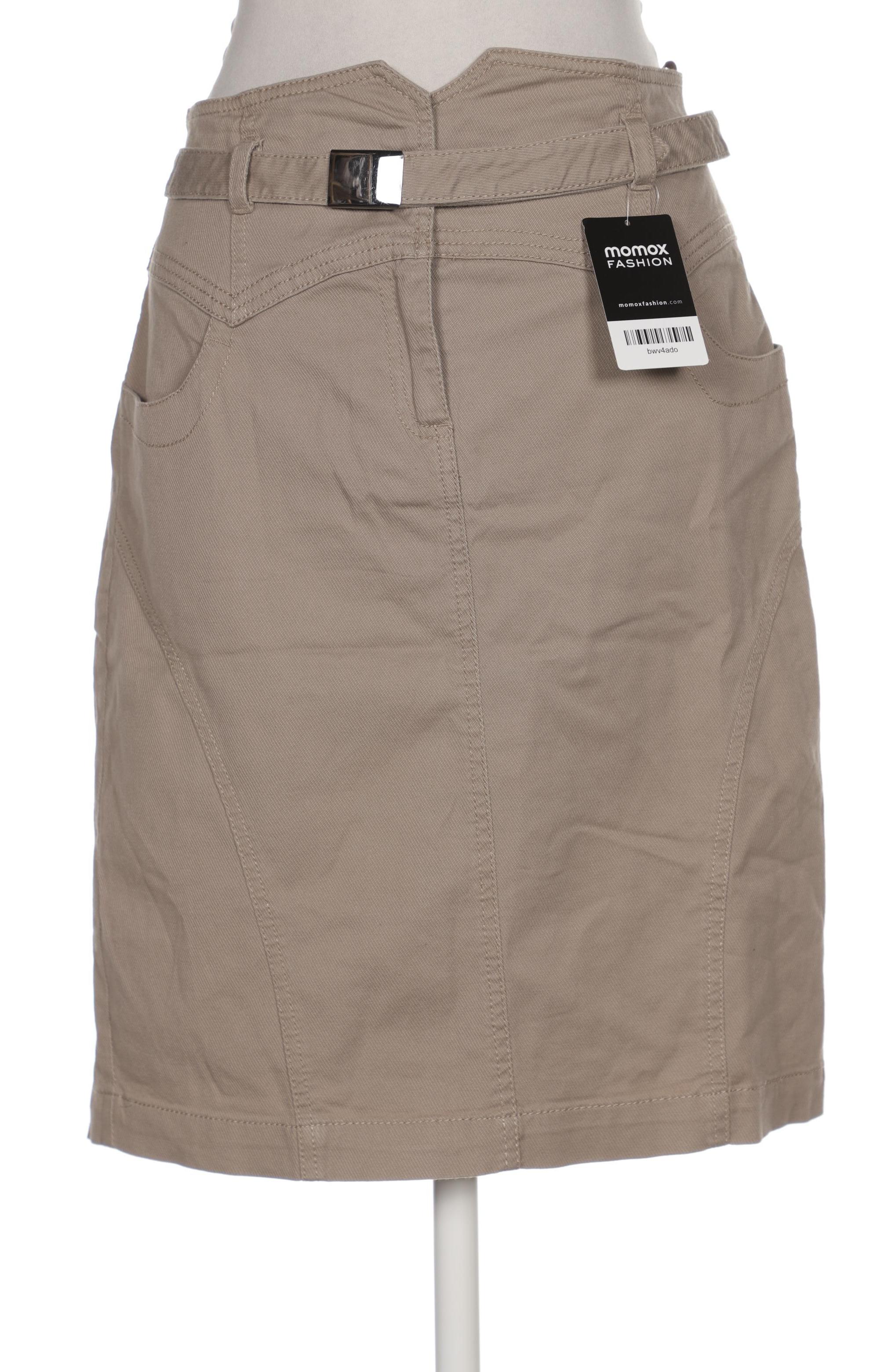 

Comma Damen Rock, beige, Gr. 36