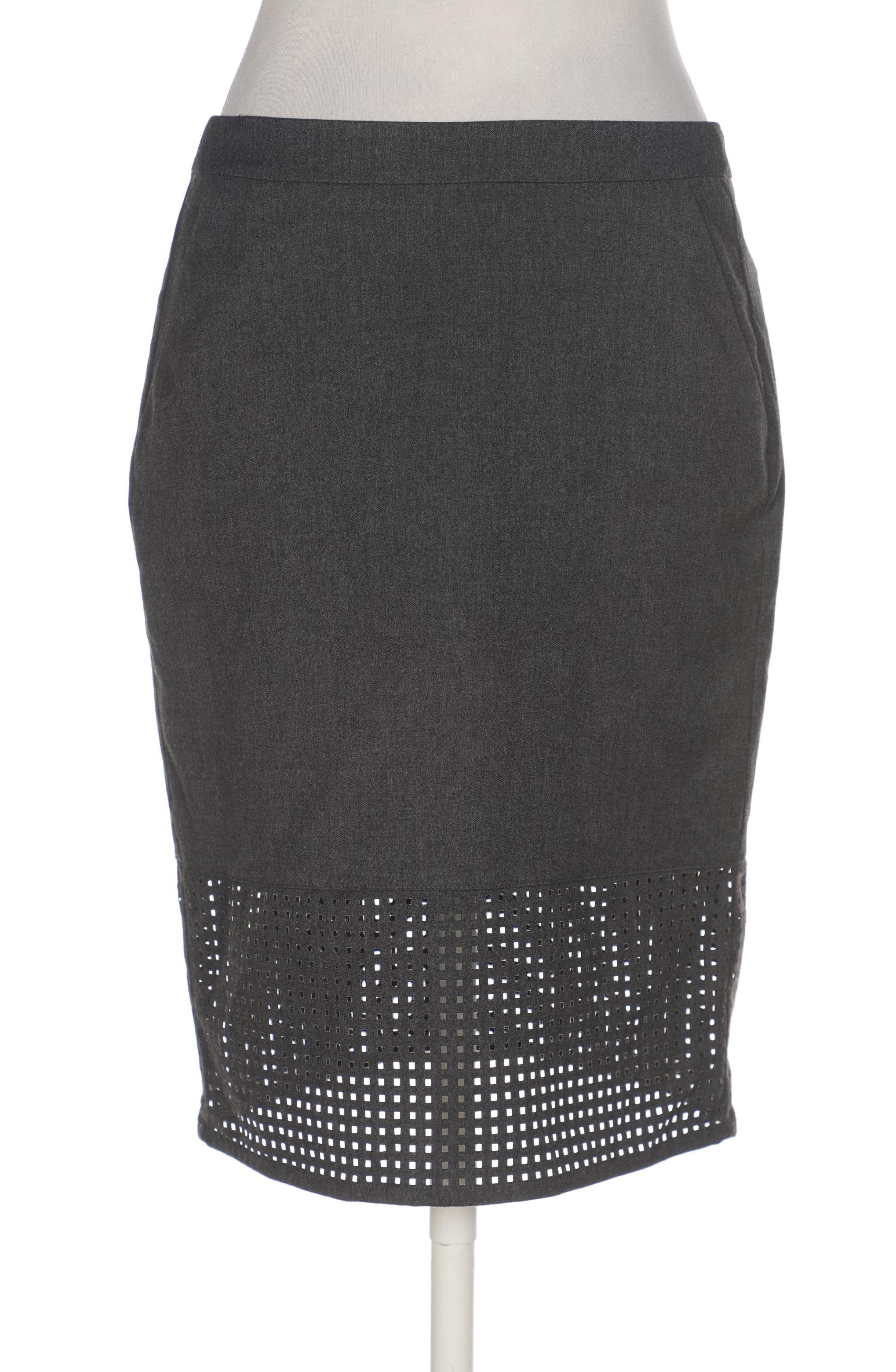 

Comma Damen Rock, grau, Gr. 34