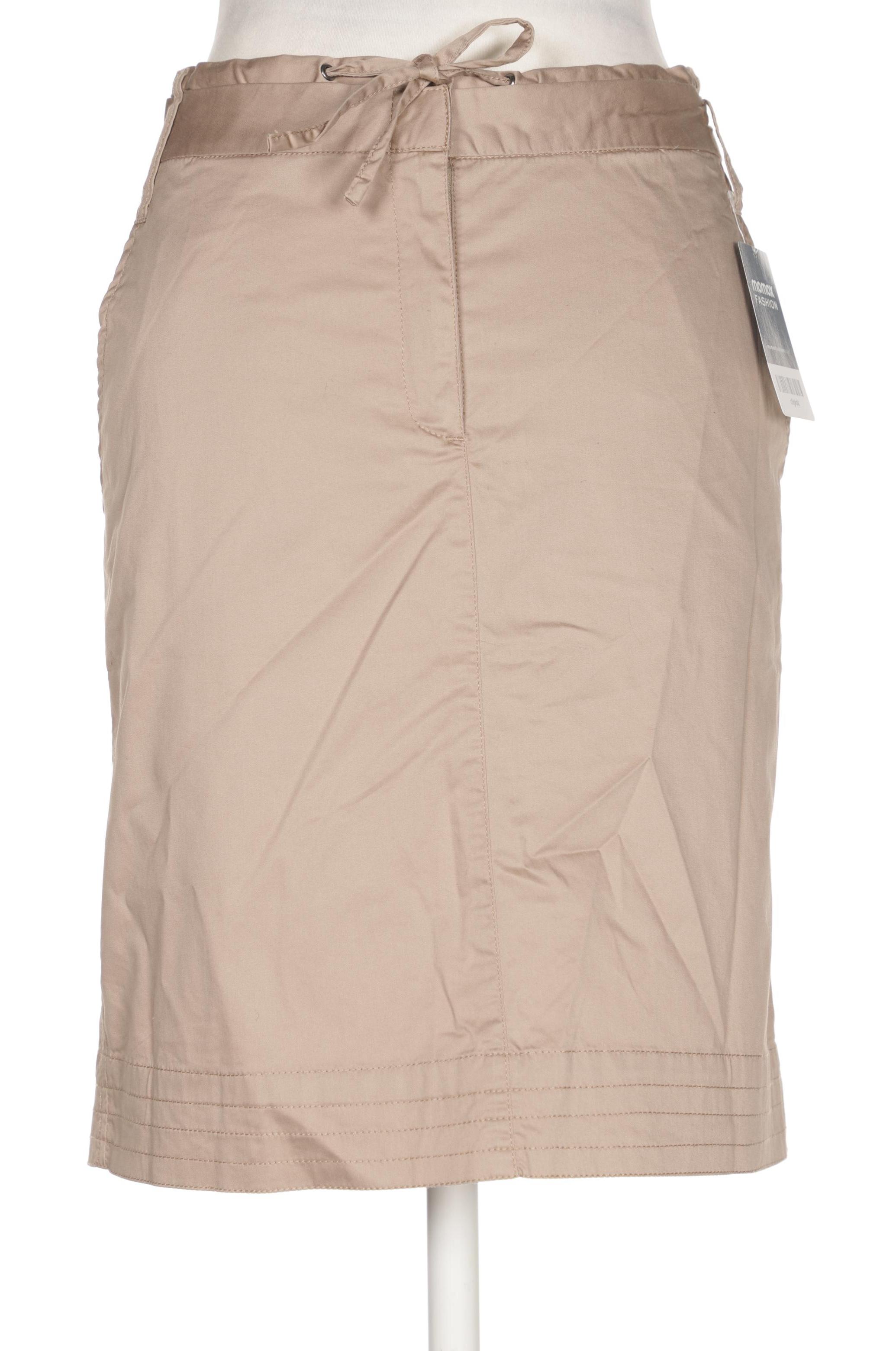 

Comma Damen Rock, beige, Gr. 40