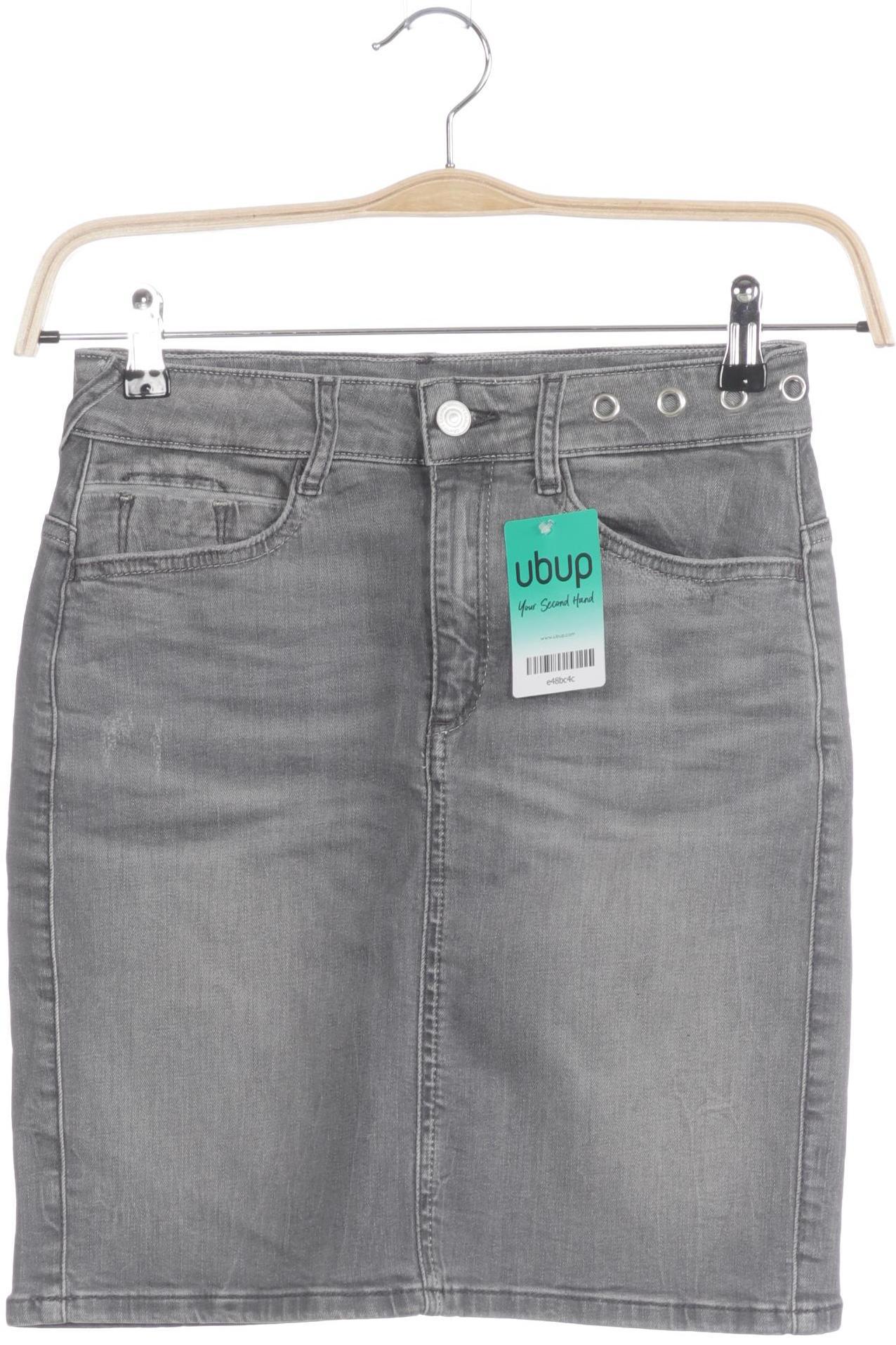 

Comma Damen Rock, grau, Gr. 34