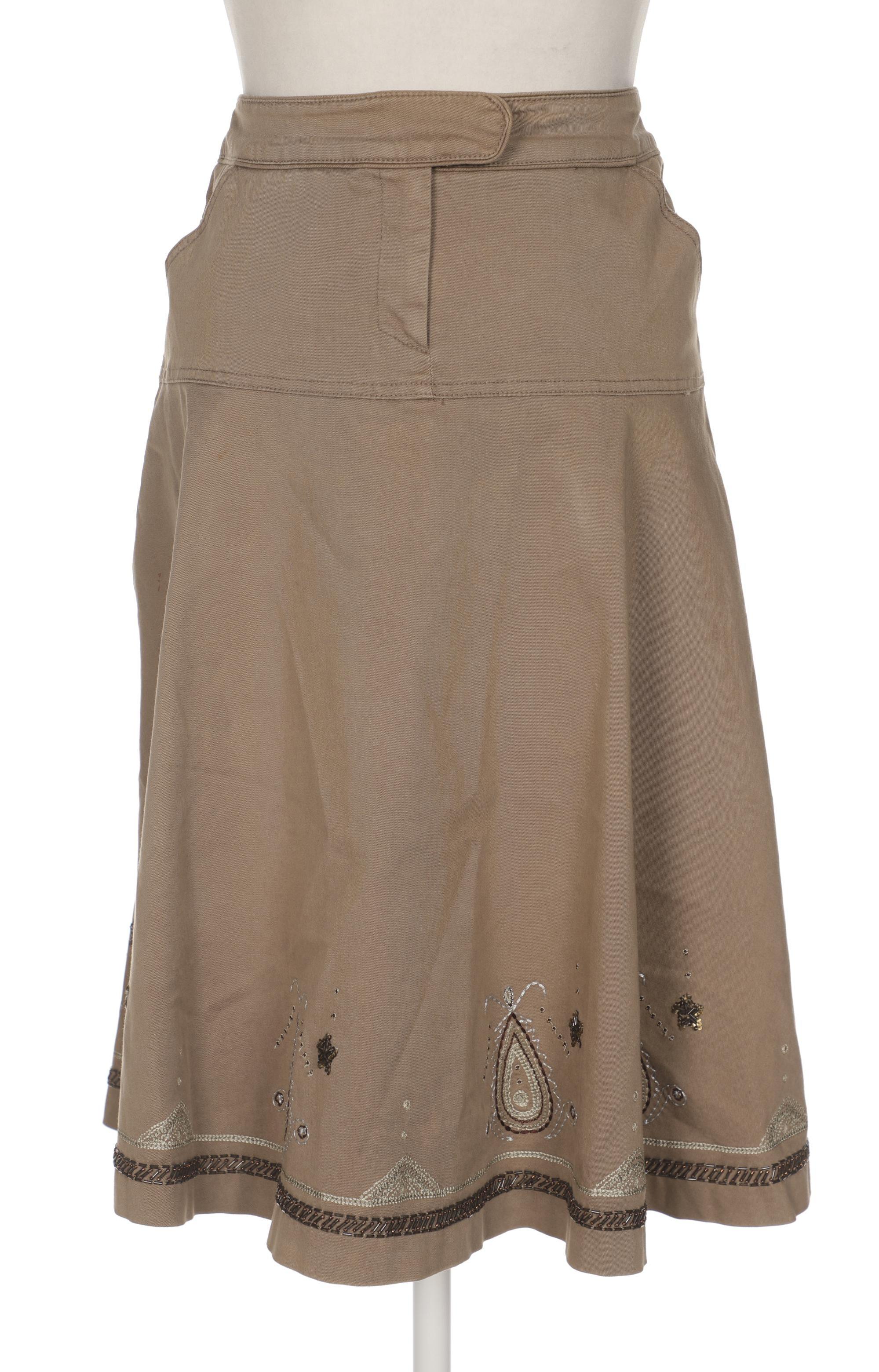 

Comma Damen Rock, beige, Gr. 38