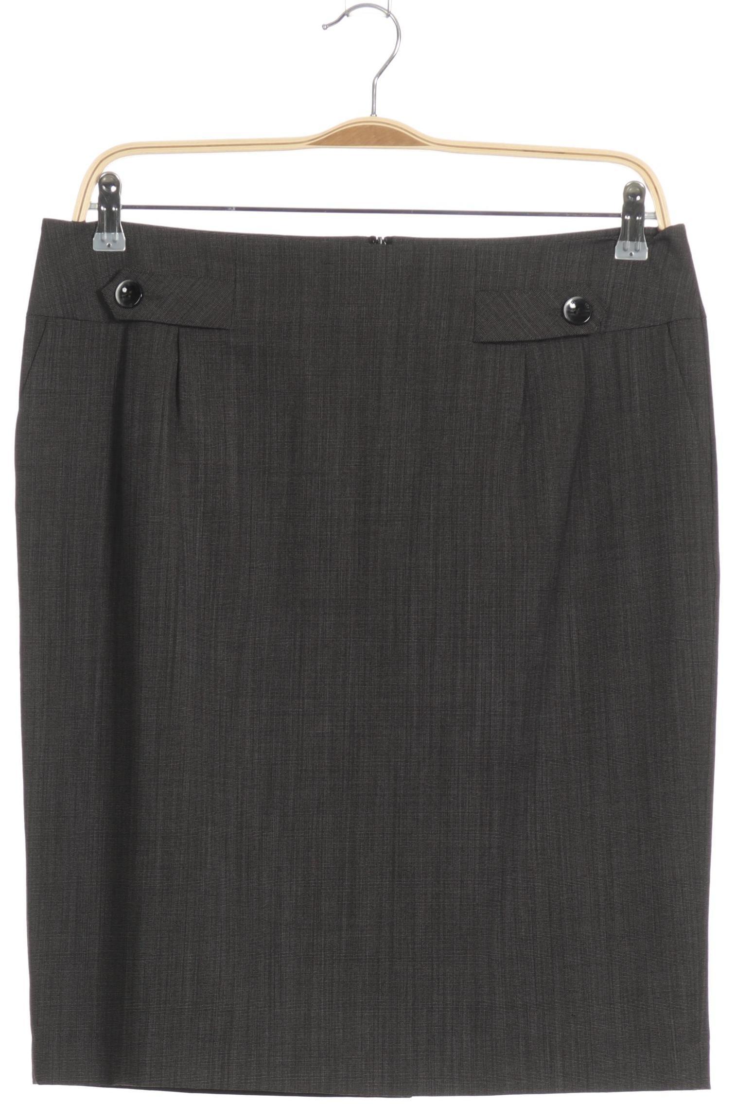 

Comma Damen Rock, grau, Gr. 42