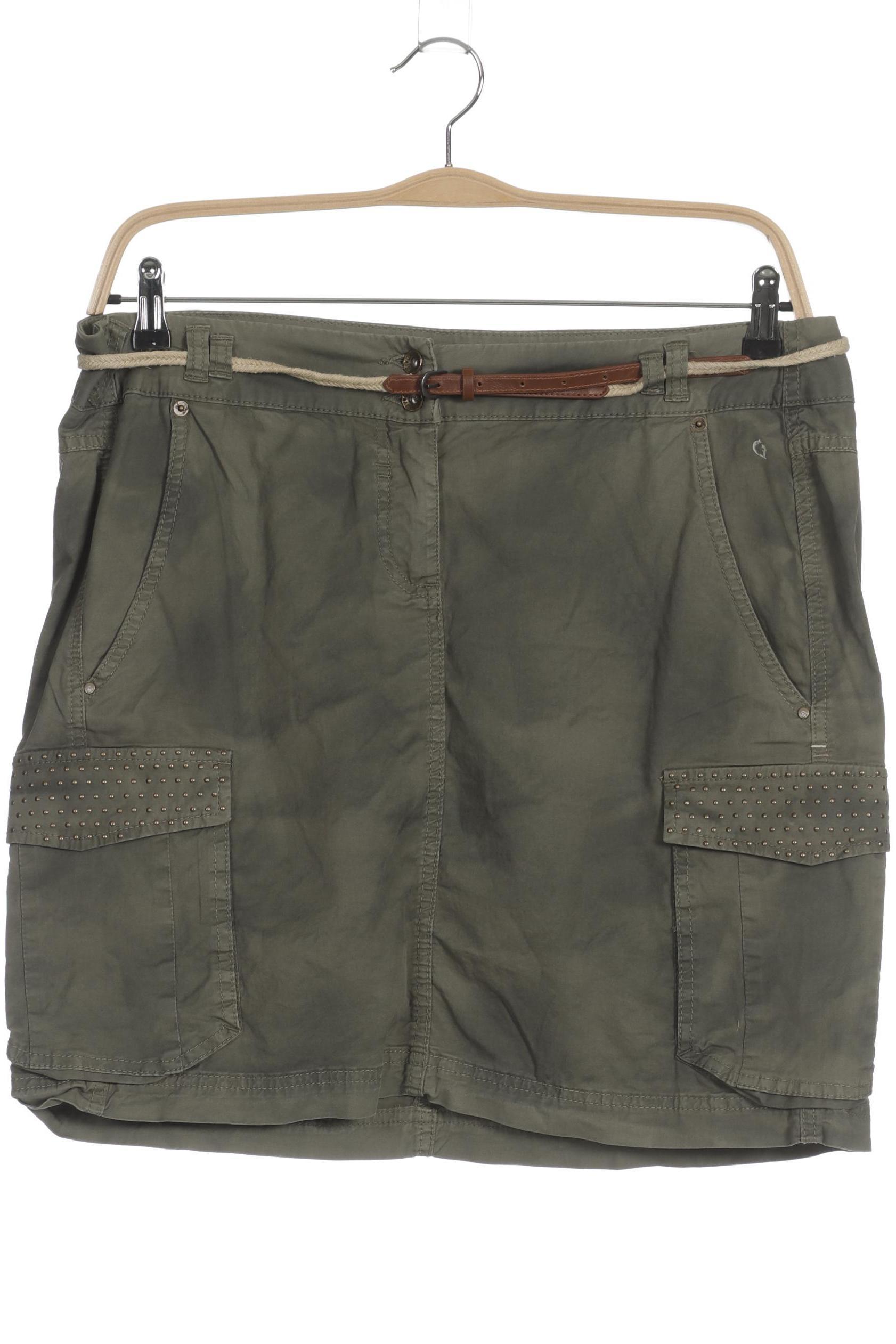 

Comma Damen Rock, grün, Gr. 42