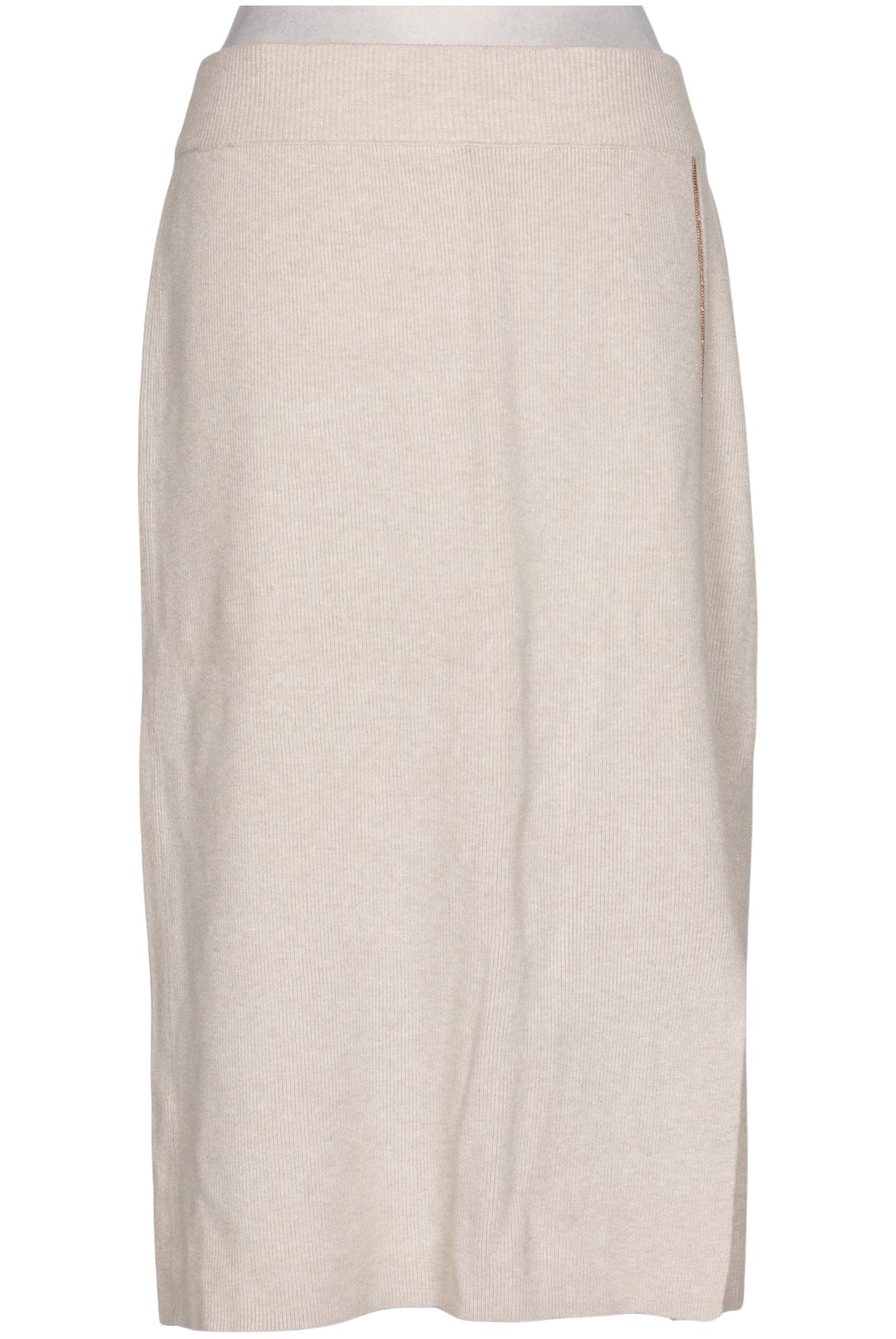 

Comma Damen Rock, beige, Gr. 40