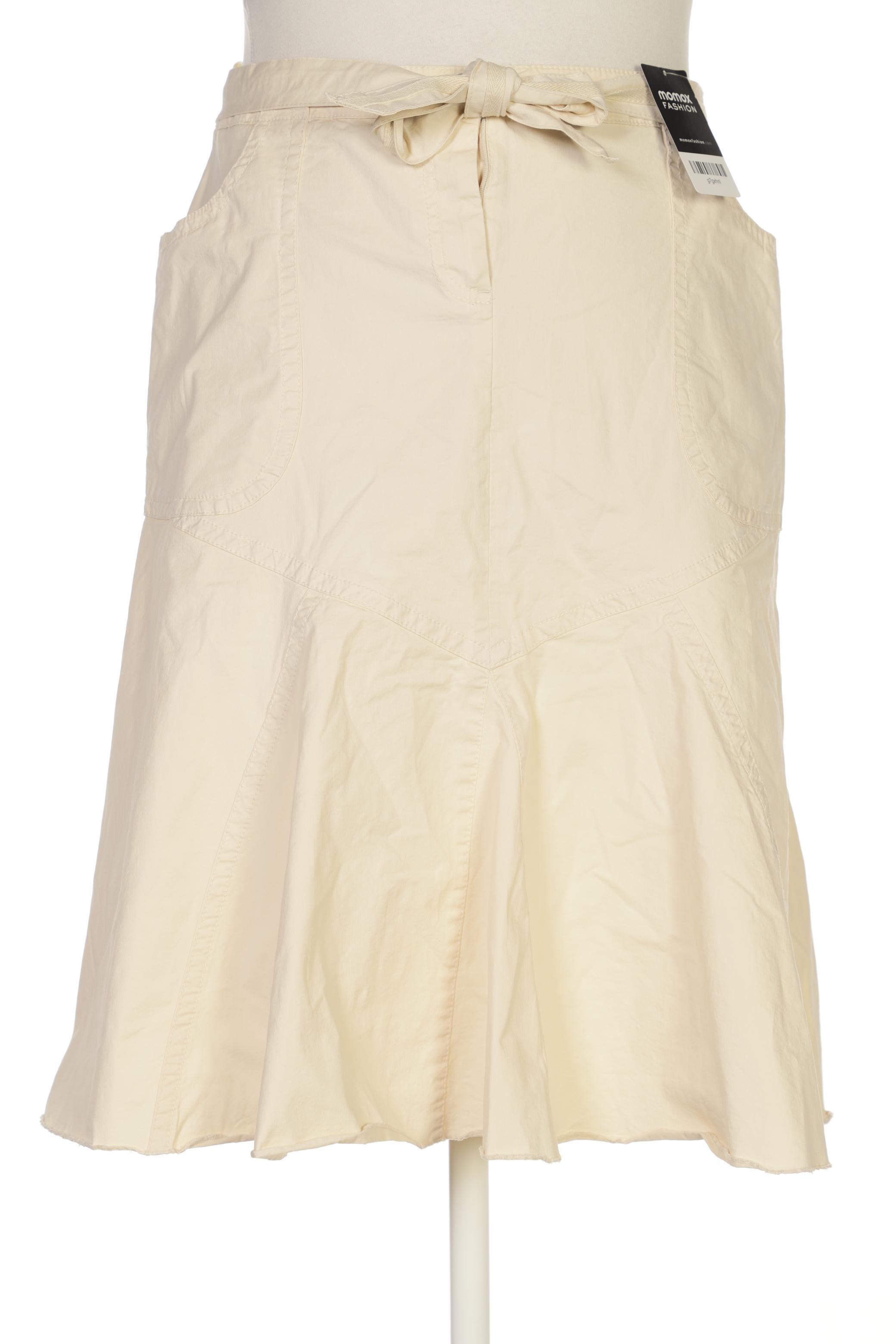 

Comma Damen Rock, beige, Gr. 42