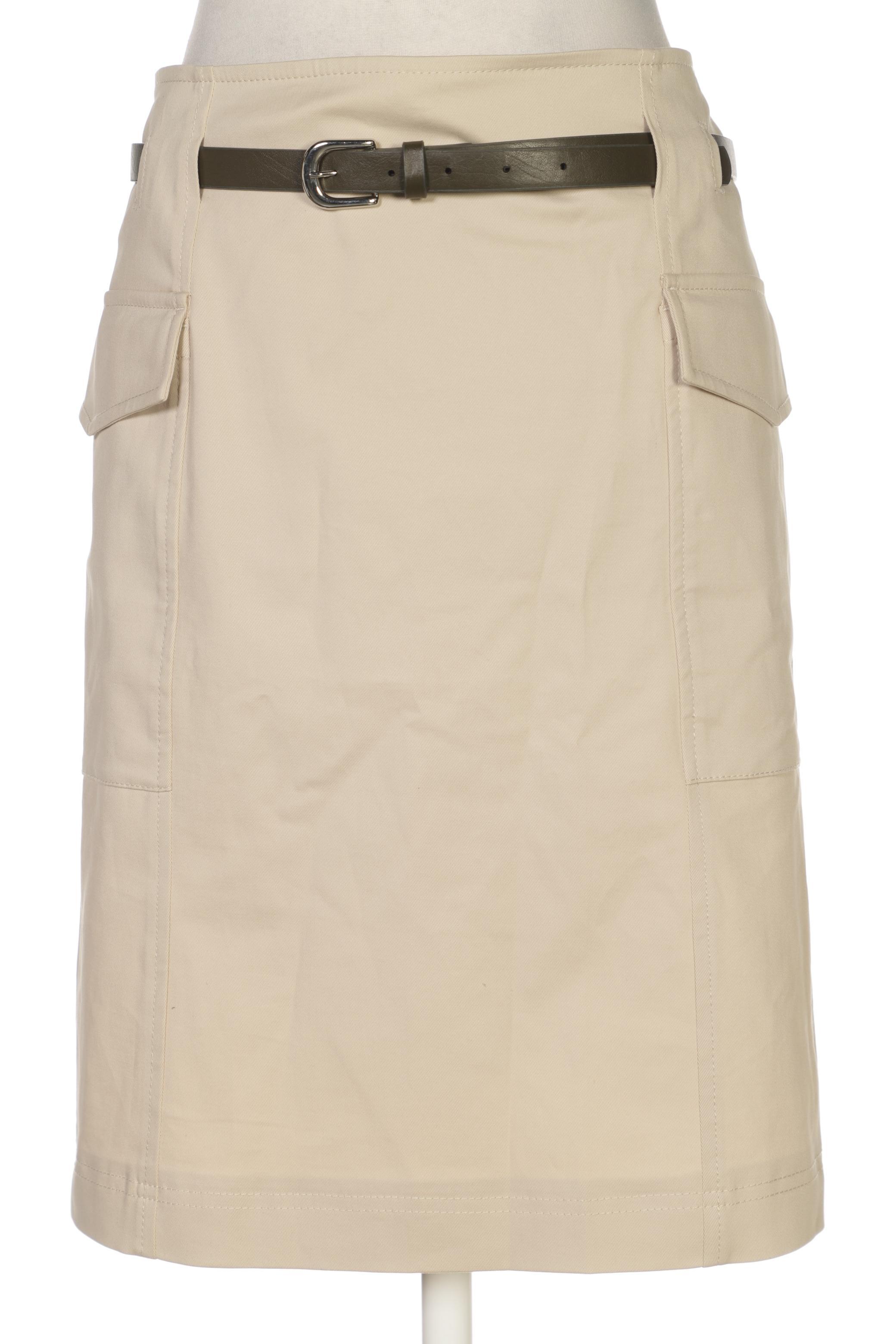 

Comma Damen Rock, beige, Gr. 40