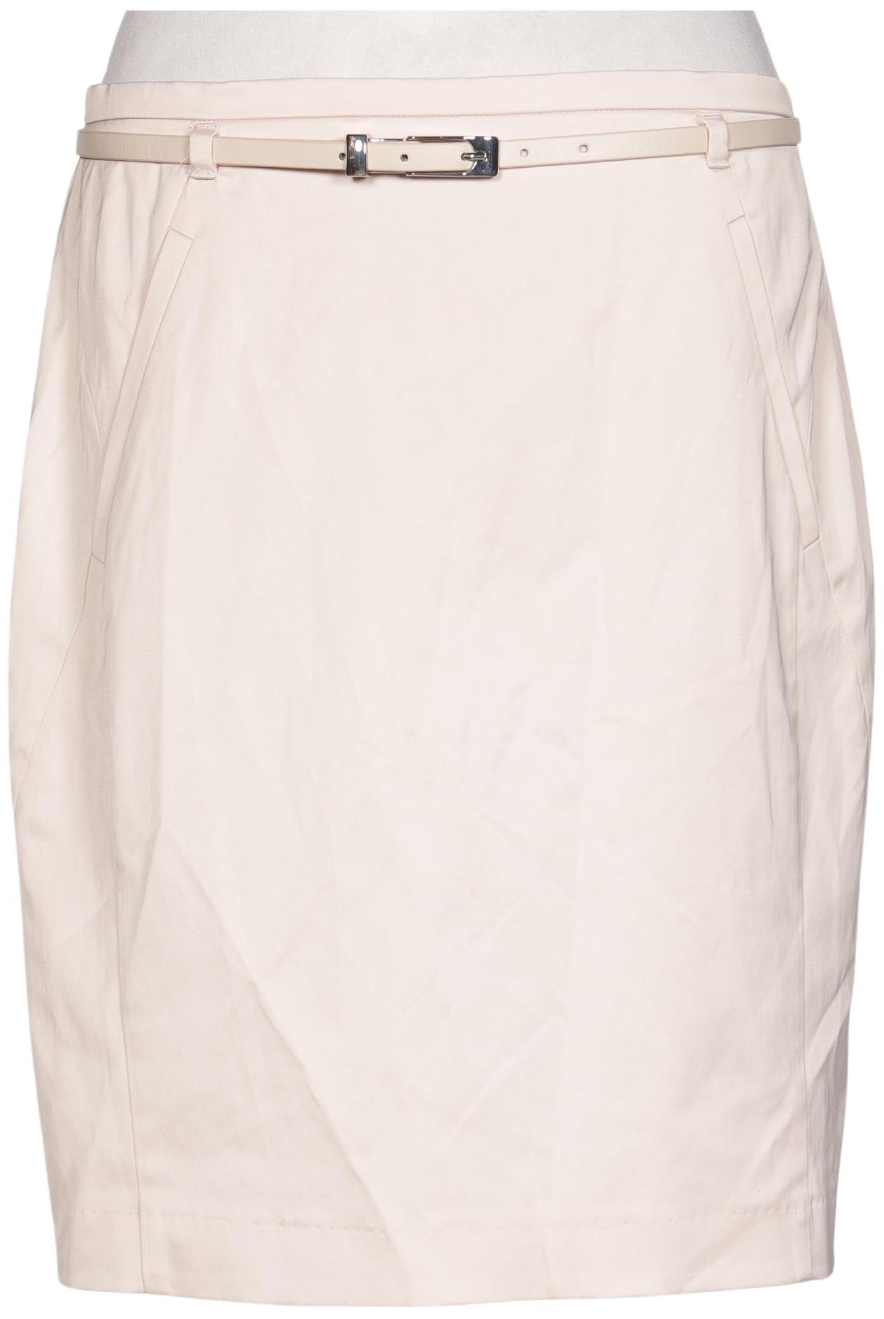 

Comma Damen Rock, beige, Gr. 36