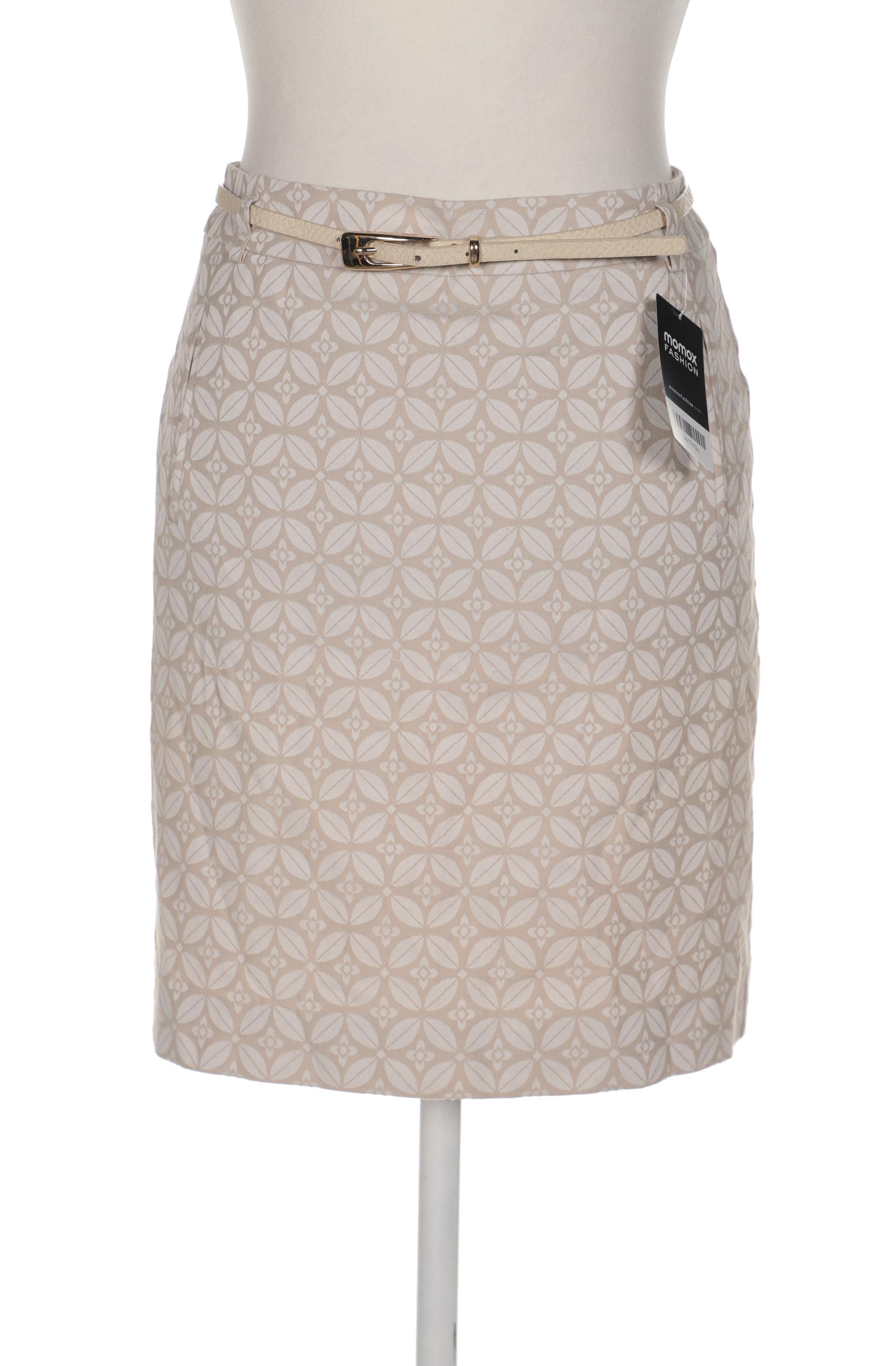 

Comma Damen Rock, beige, Gr. 34