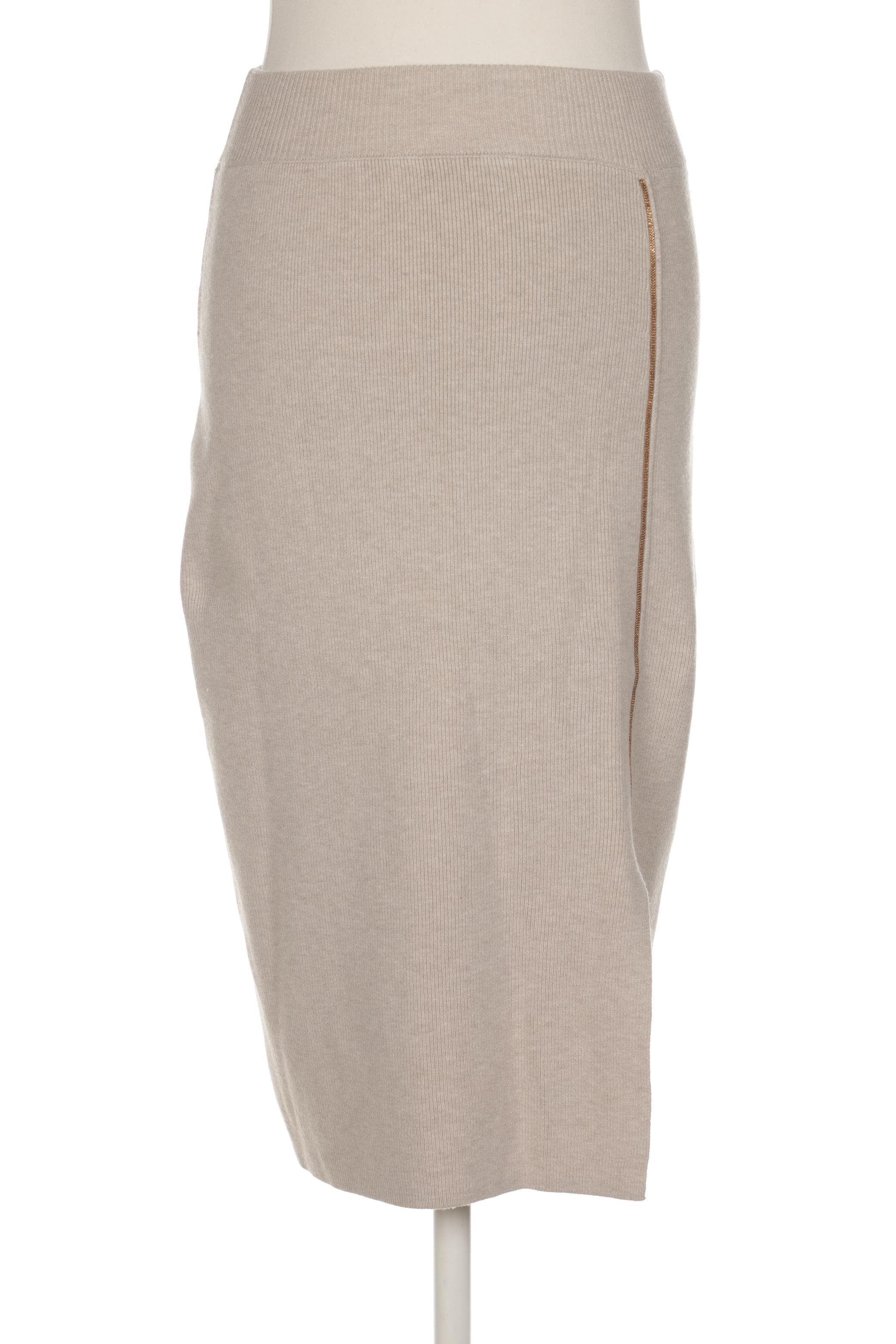 

Comma Damen Rock, beige, Gr. 34