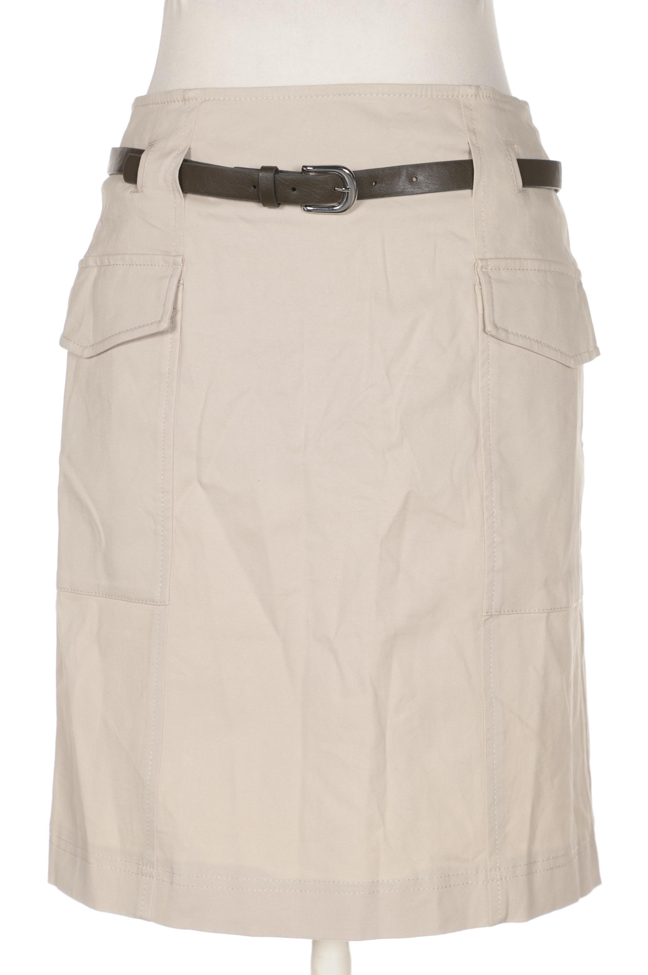 

Comma Damen Rock, beige, Gr. 34