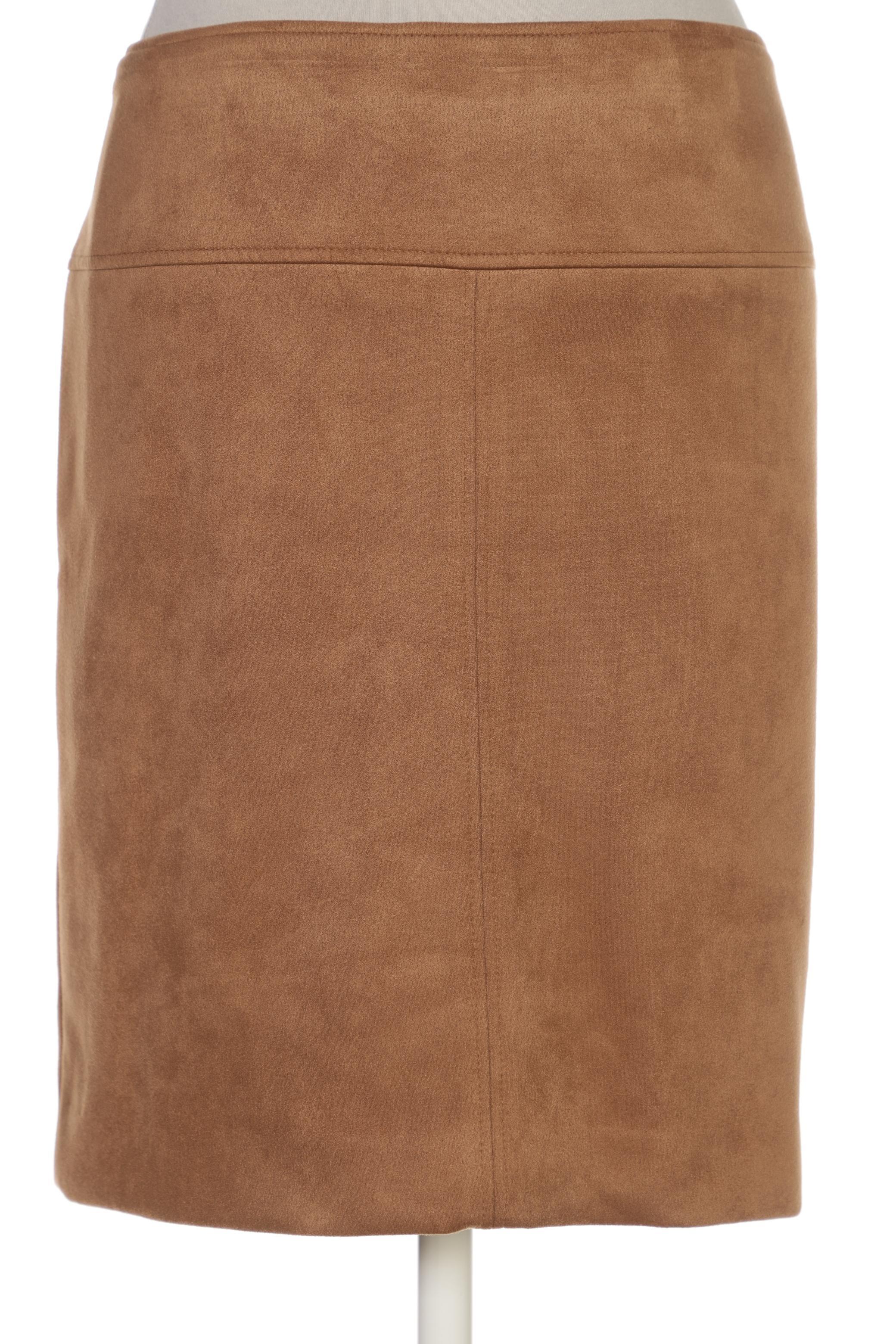 

Comma Damen Rock, braun, Gr. 38