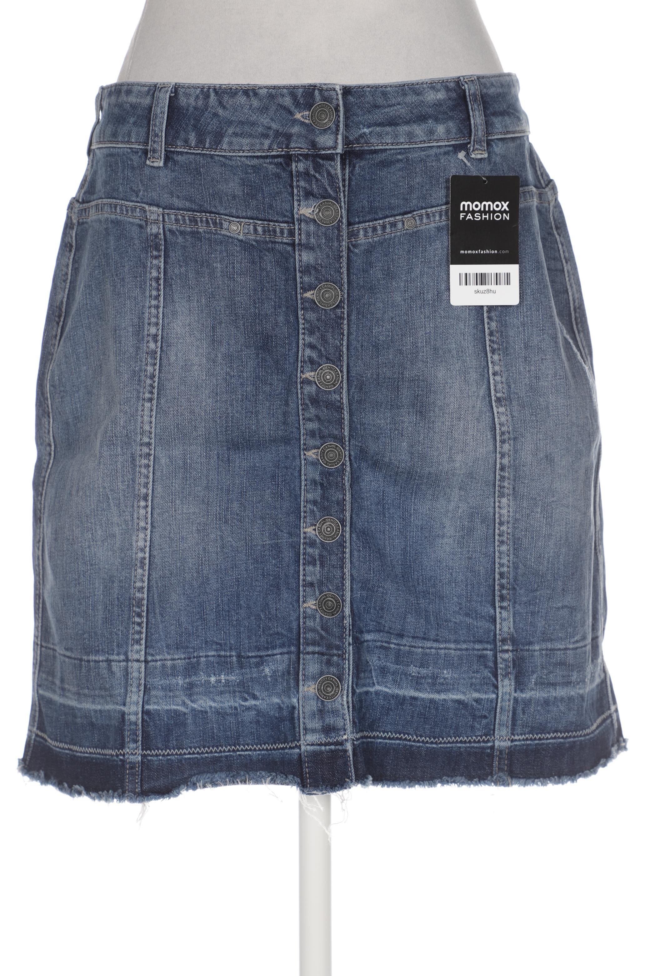 

Comma Damen Rock, marineblau, Gr. 38