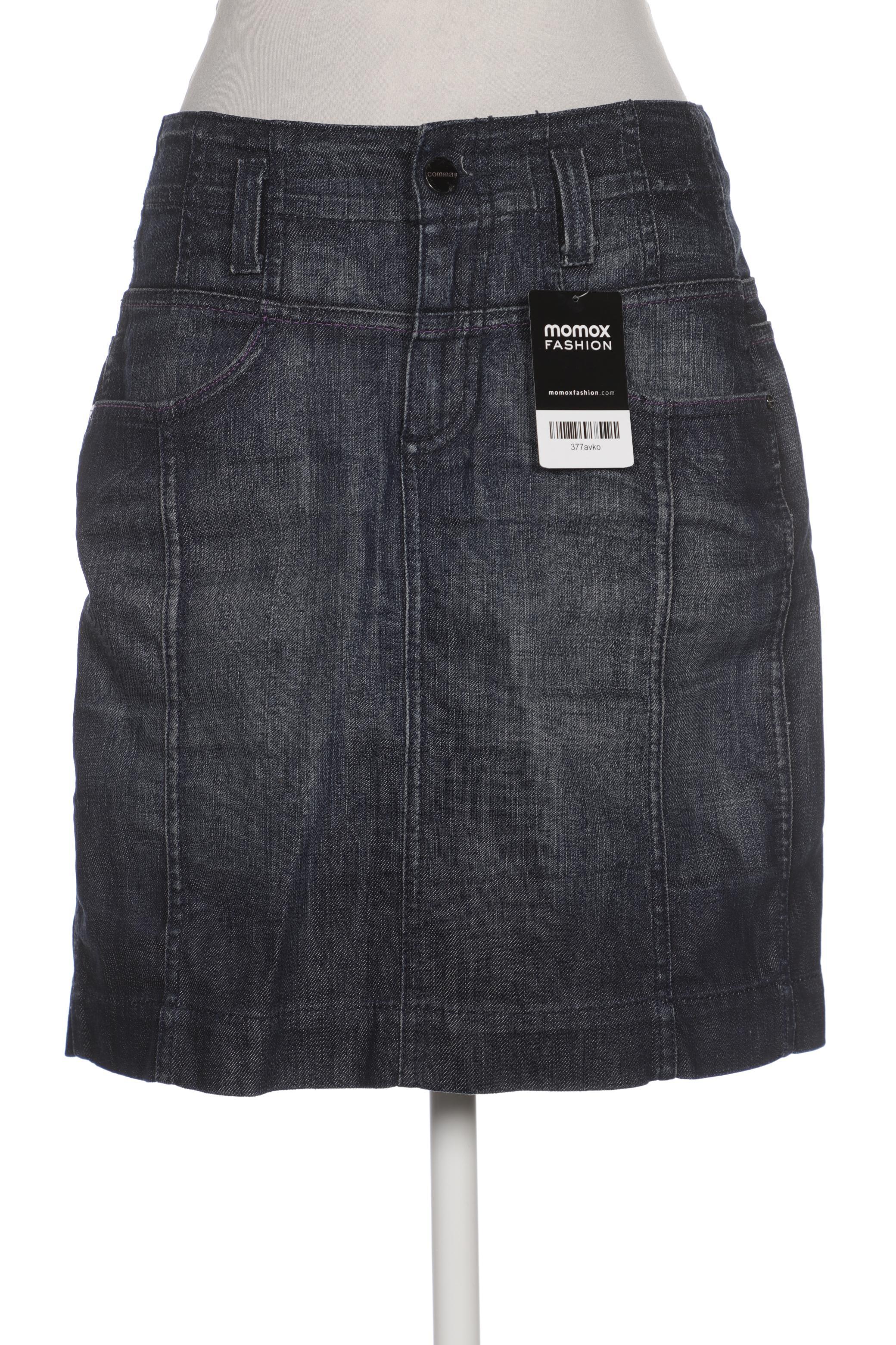

Comma Damen Rock, marineblau, Gr. 36