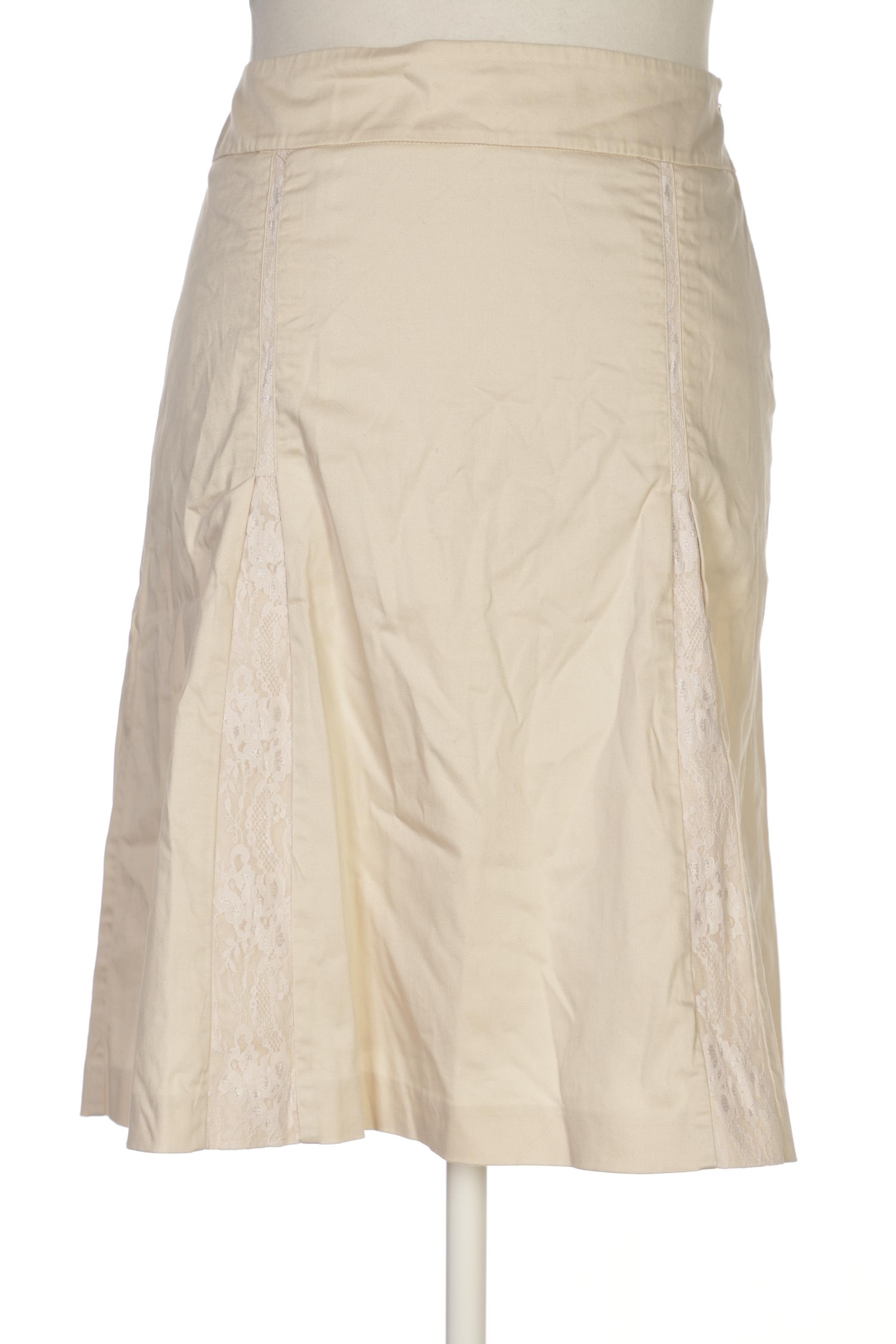 

Comma Damen Rock, beige, Gr. 42