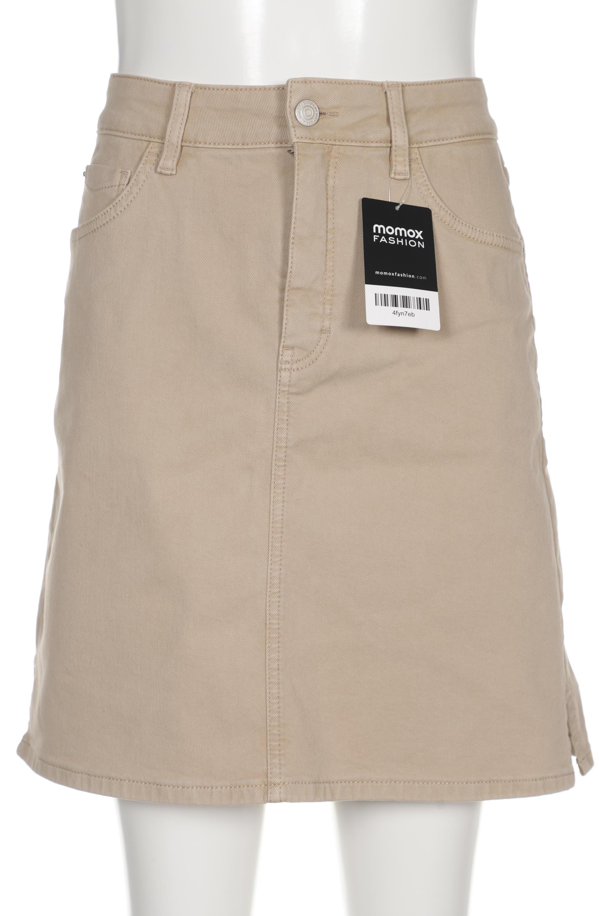 

Comma Damen Rock, beige, Gr. 36