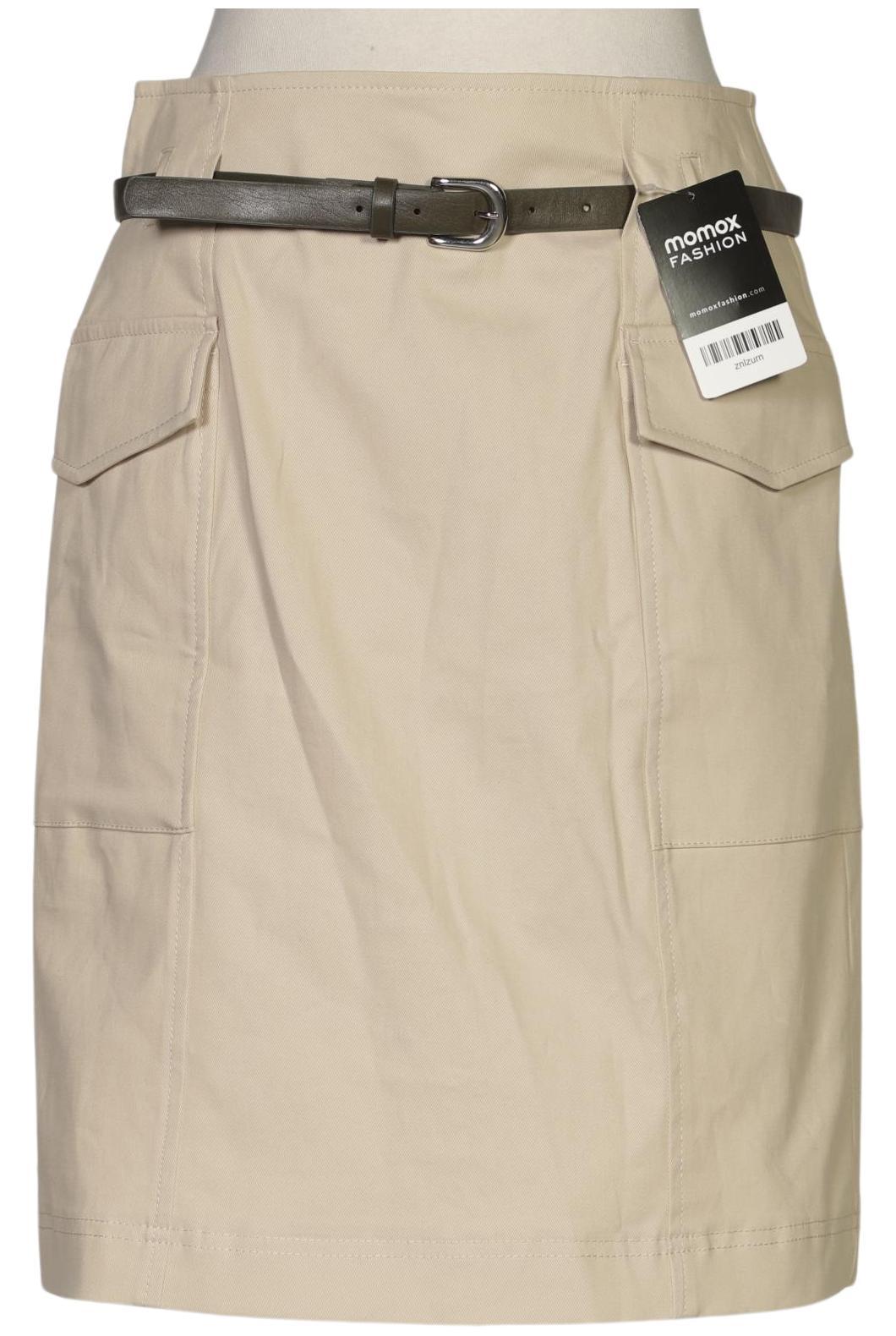 

Comma Damen Rock, beige, Gr. 34