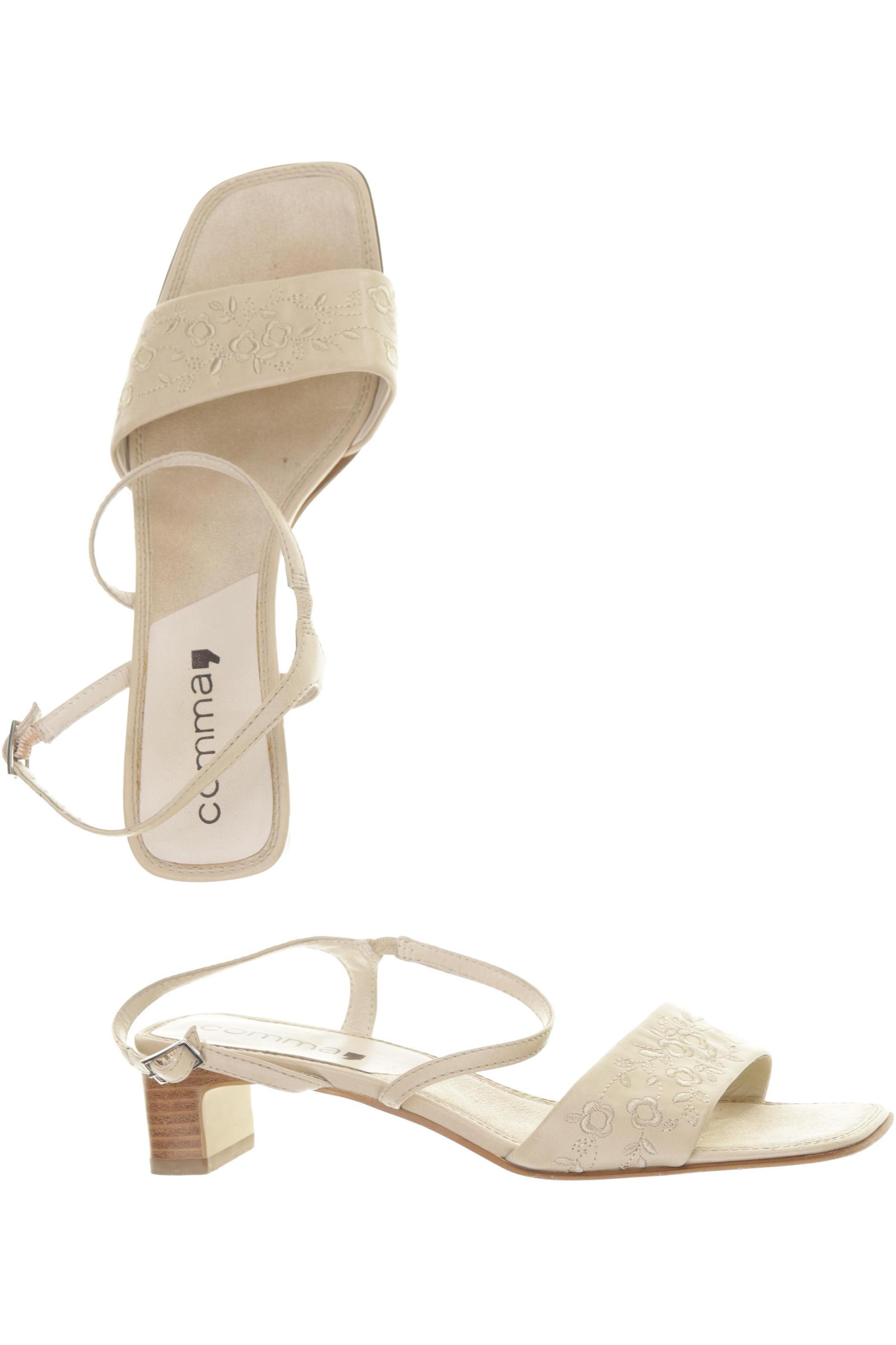 

Comma Damen Sandale, beige, Gr. 39