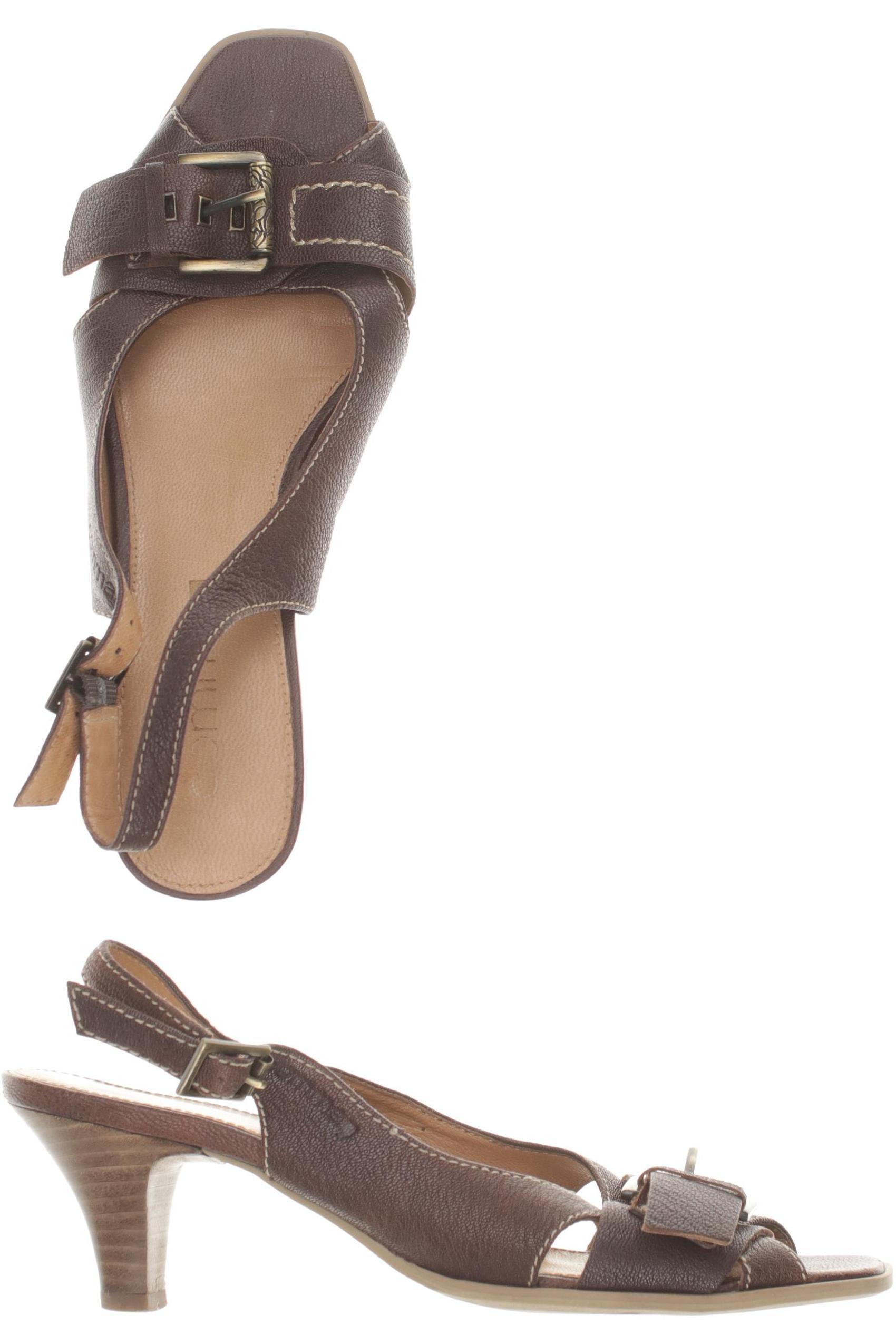 

Comma Damen Sandale, braun, Gr. 38