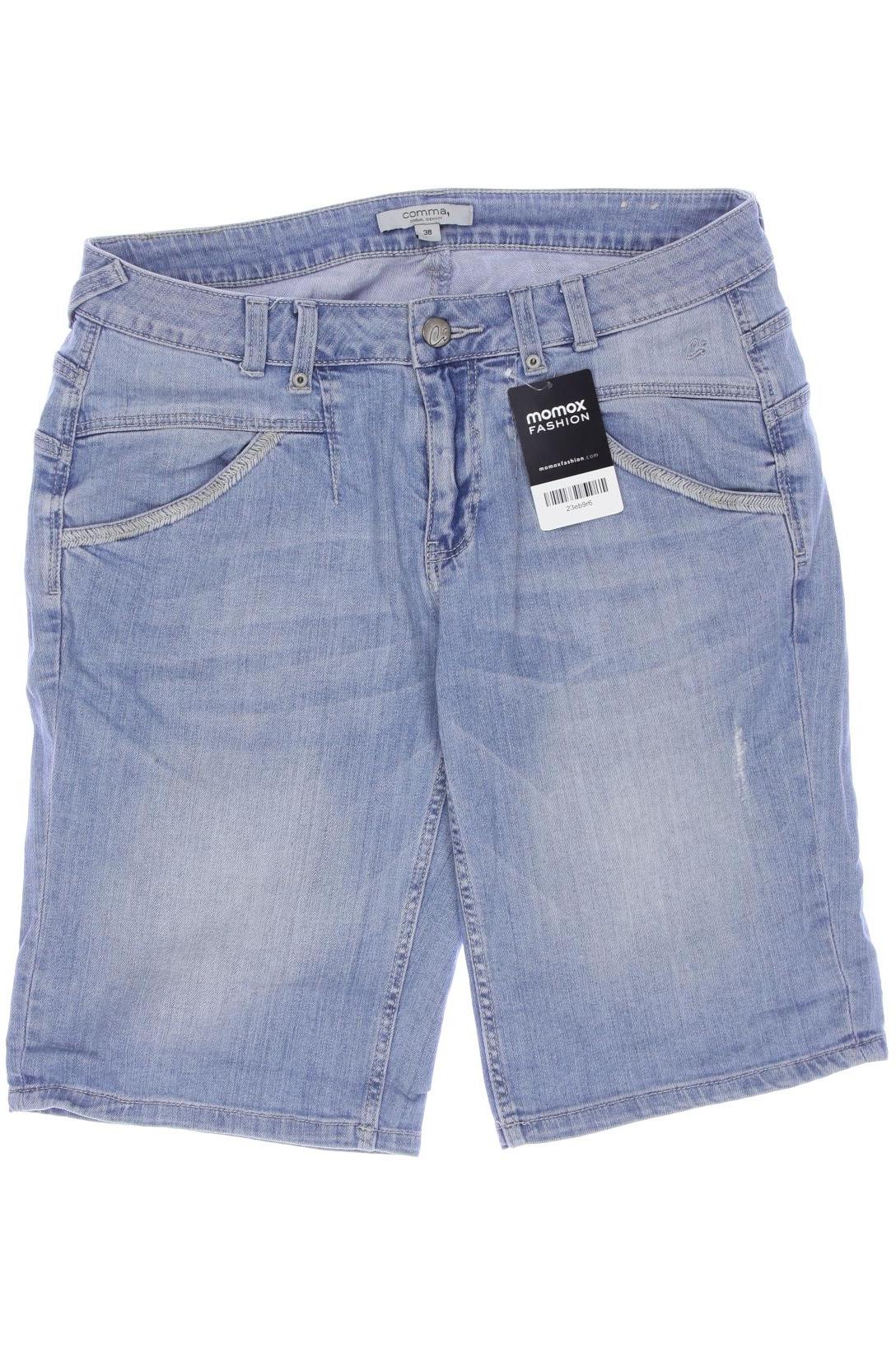 

Comma Damen Shorts, hellblau, Gr. 38