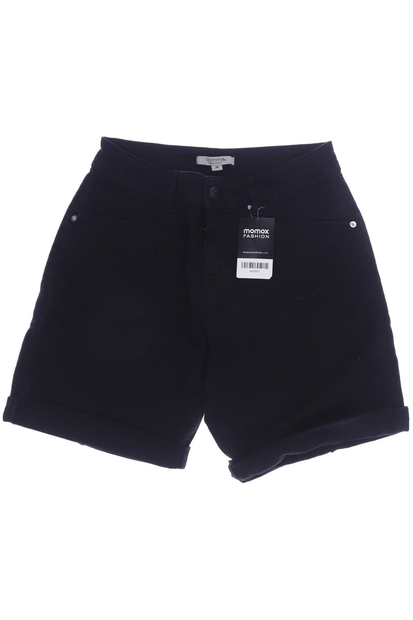 

Comma Damen Shorts, schwarz, Gr. 36