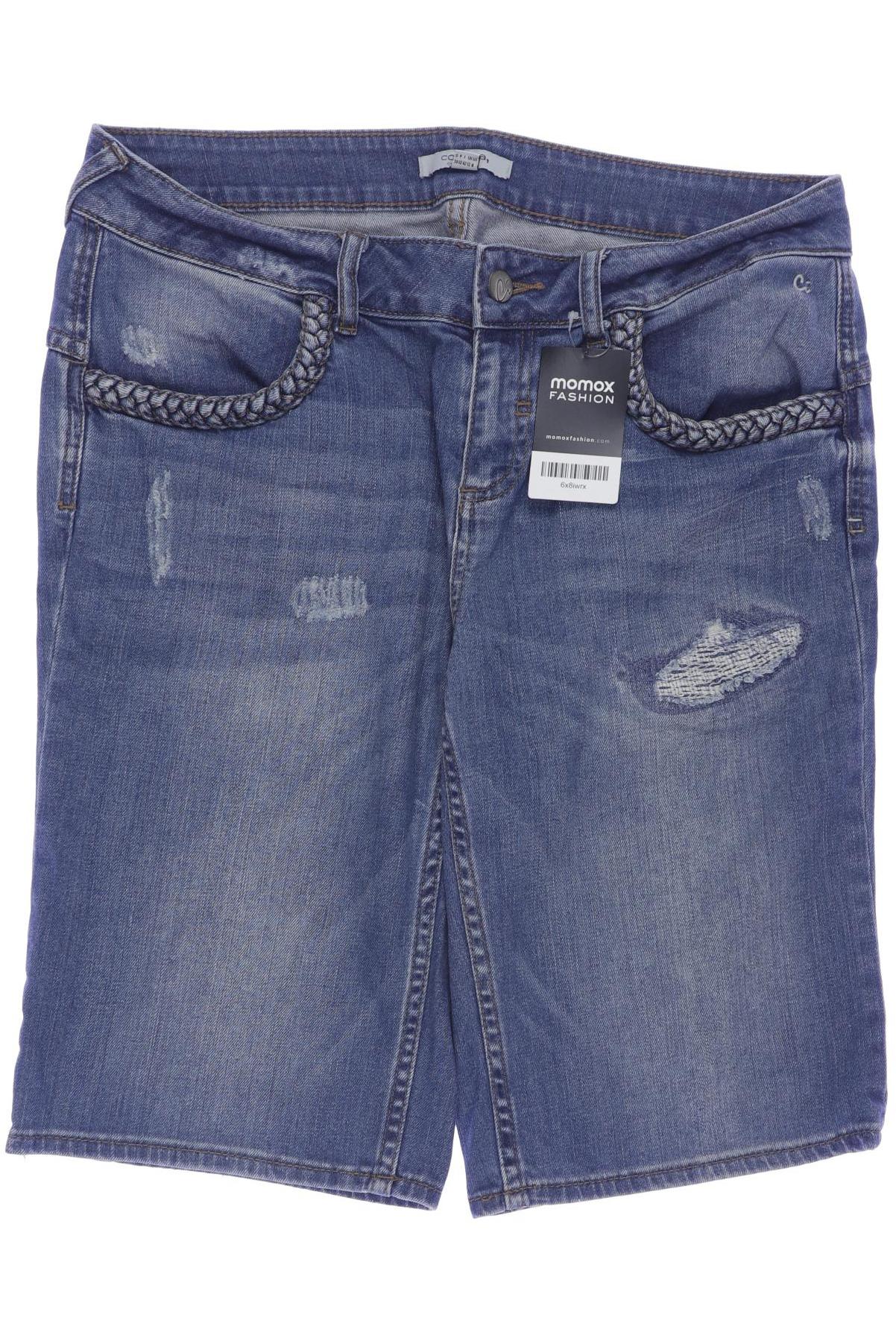 

Comma Damen Shorts, blau, Gr. 38