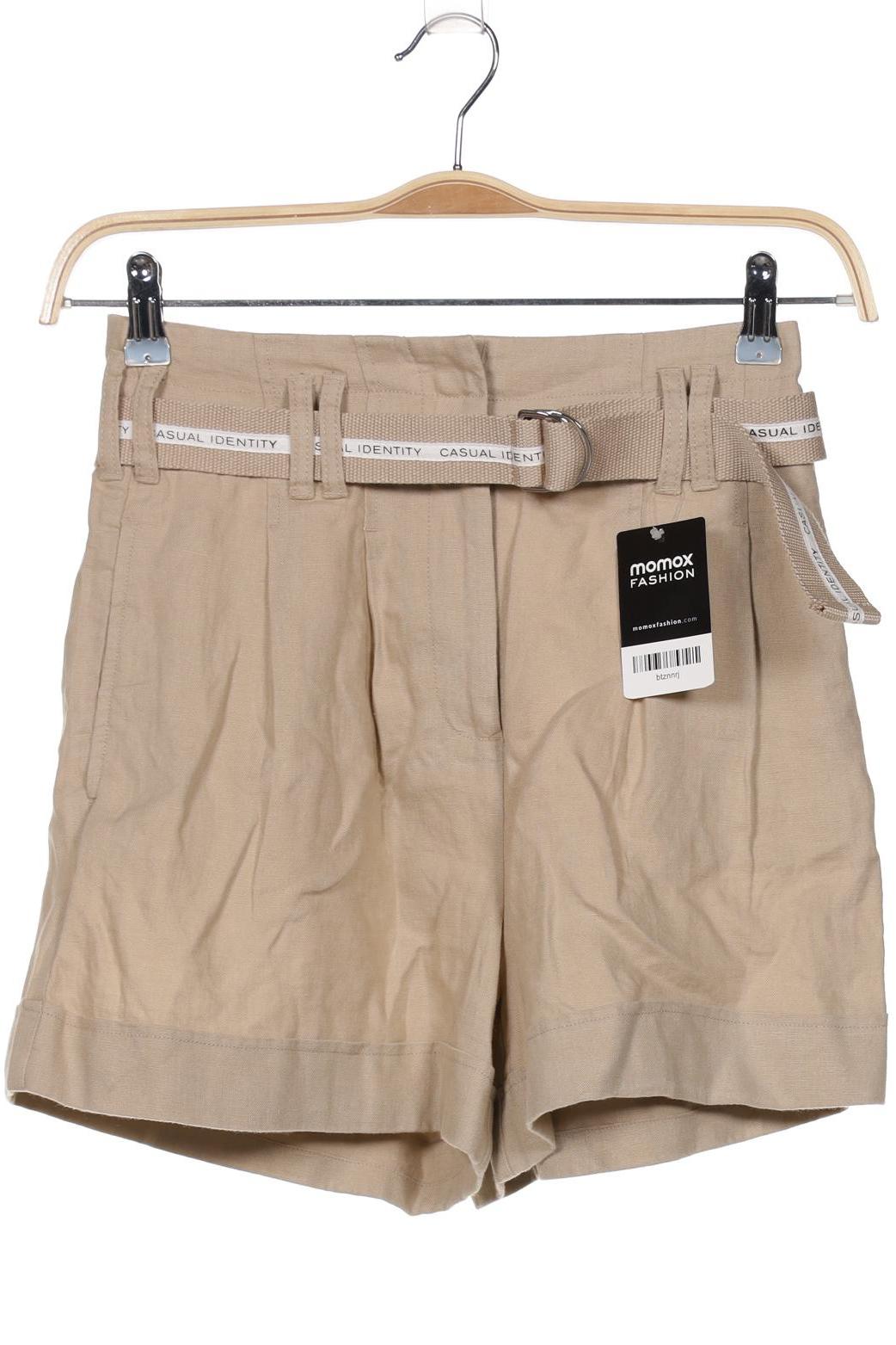 

Comma Damen Shorts, beige, Gr. 34