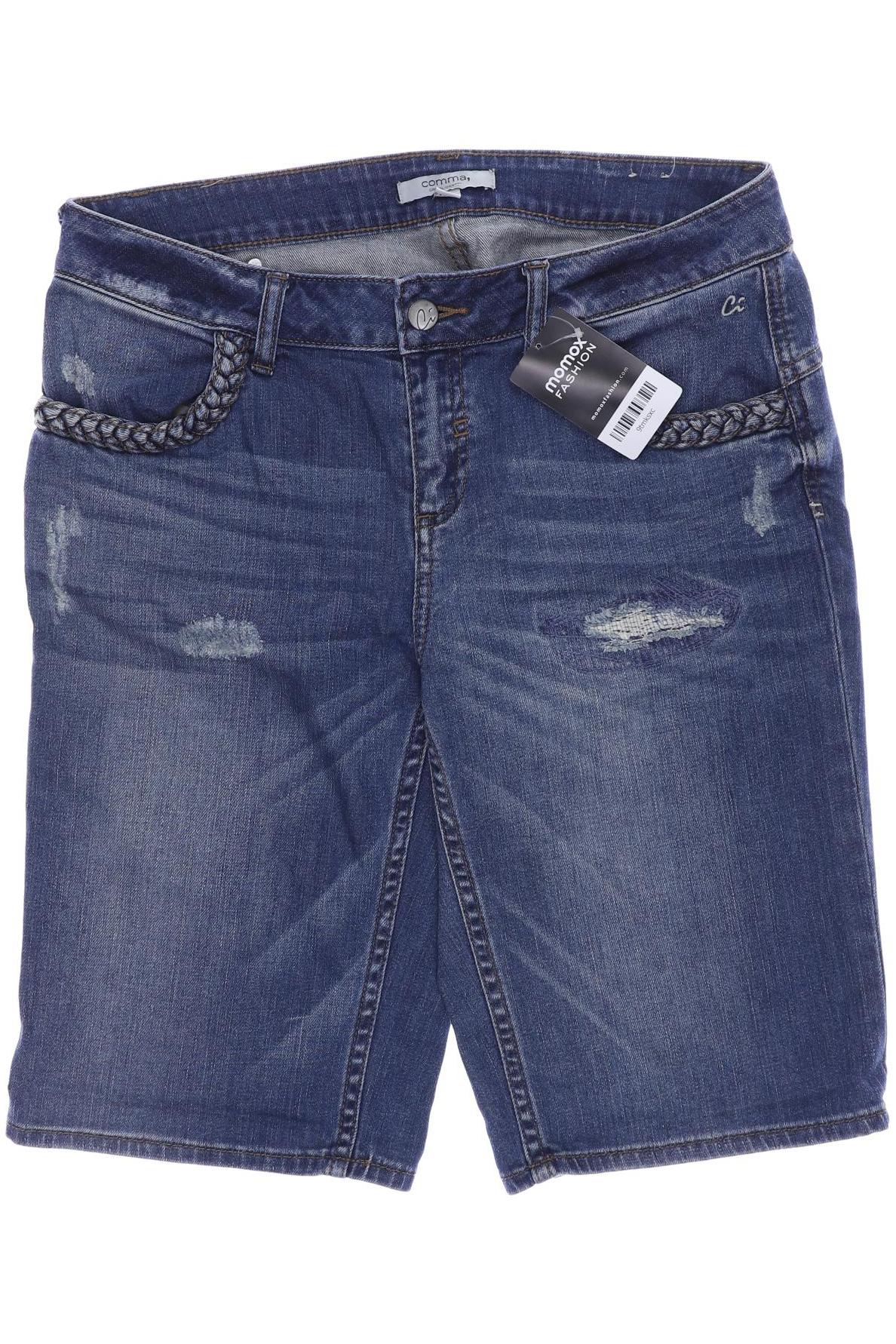 

Comma Damen Shorts, blau, Gr. 36