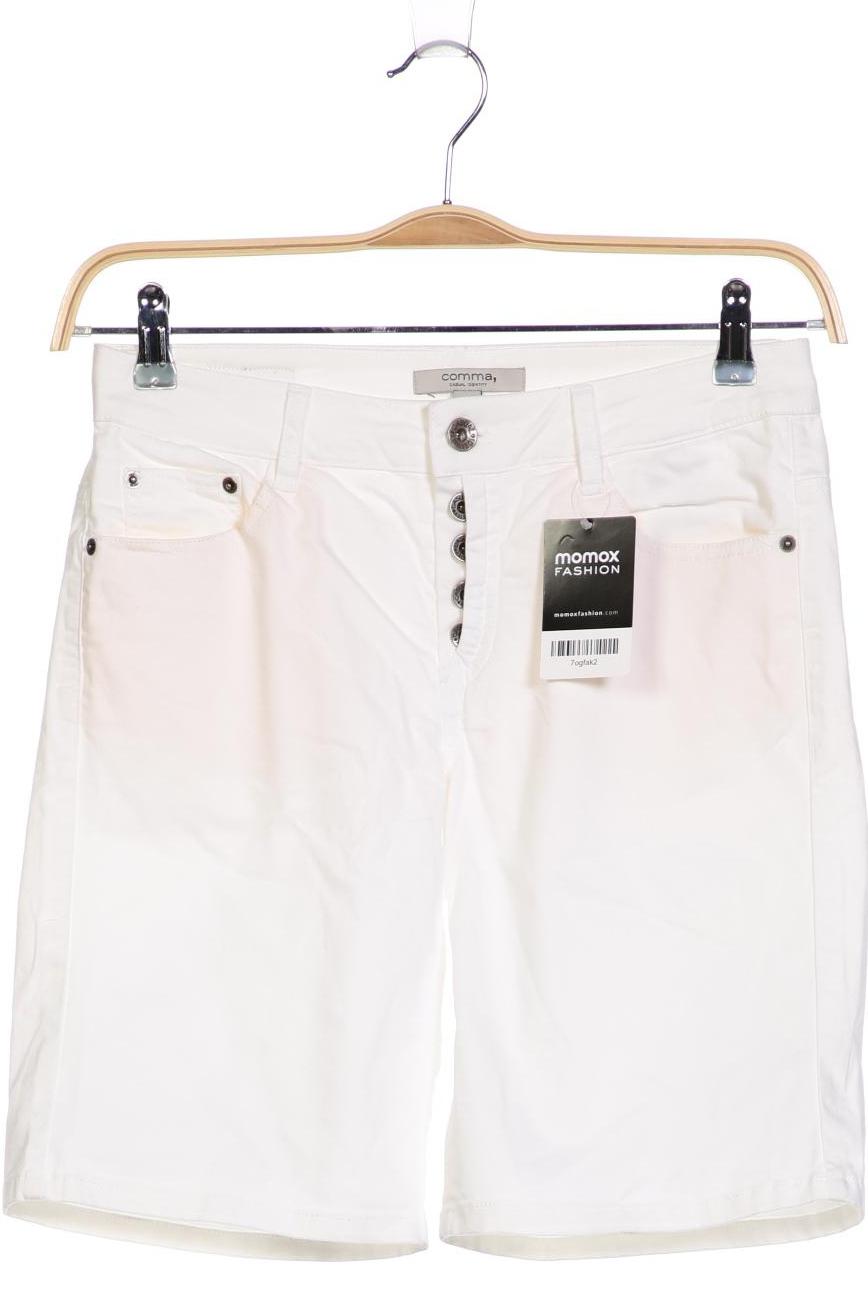 

Comma Damen Shorts, weiß, Gr. 34