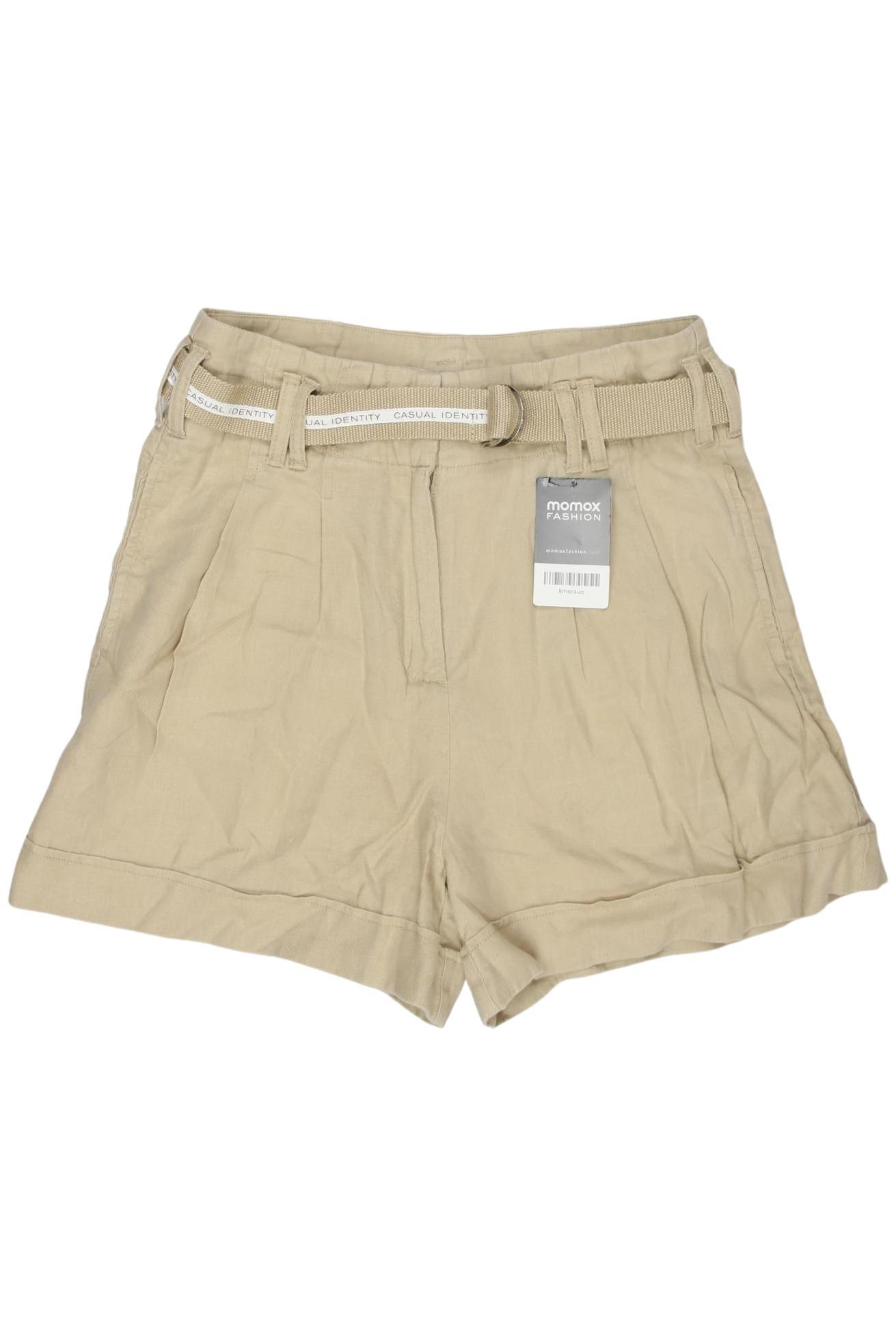 

Comma Damen Shorts, beige, Gr. 36