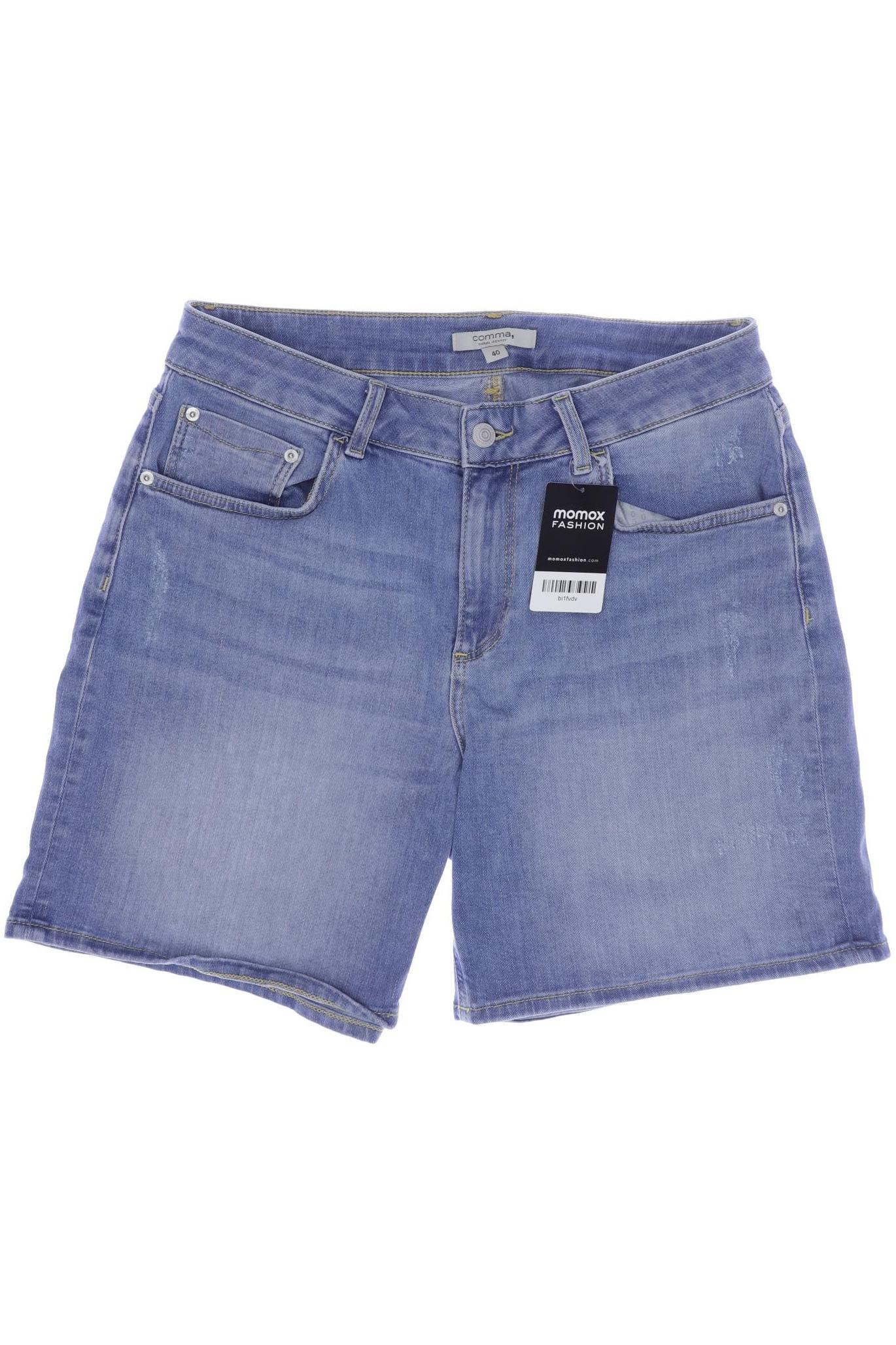 

Comma Damen Shorts, blau, Gr. 40